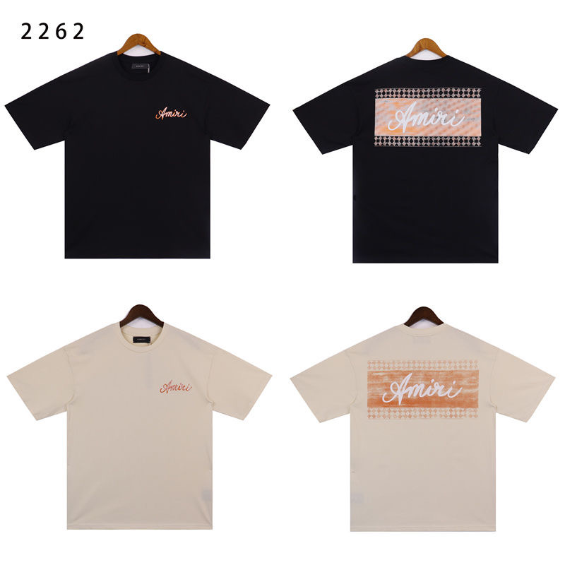 AMIRI Orange Logo Tee 2 Colors