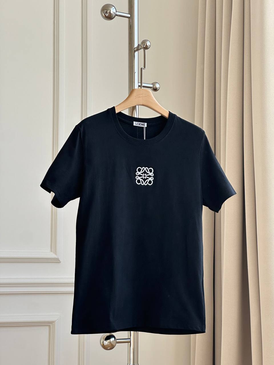 LOEWE Anagram Embroidered Short-Sleeve T-Shirt