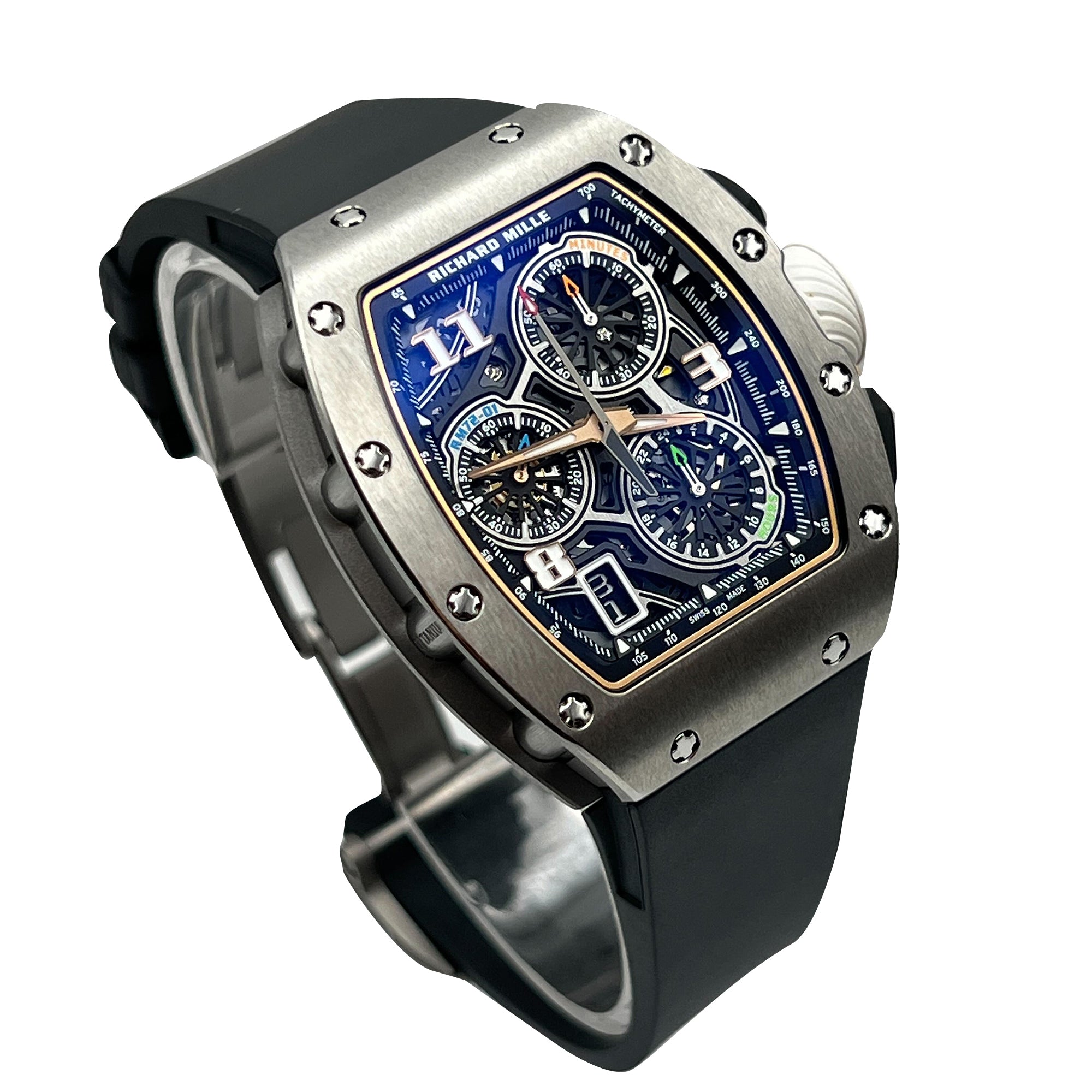 Richard Mille Lifestyle In-House Chronograph Titanium RM72-01【1:1 Replica】
