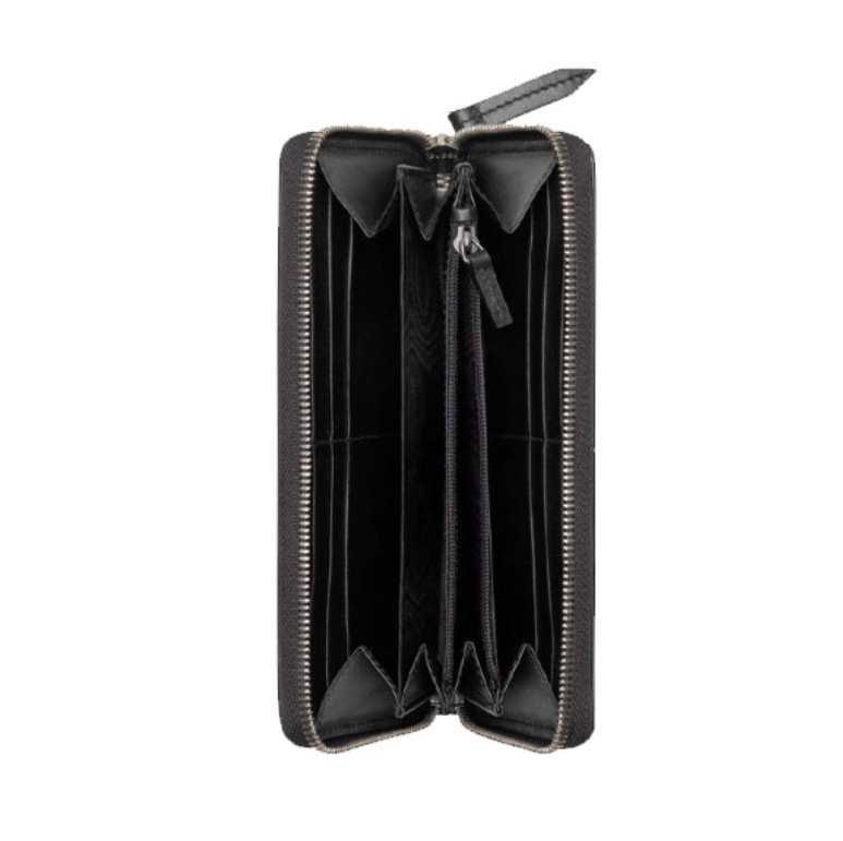 Gucci Unisex GG Supreme Printed Long Zipper Wallet