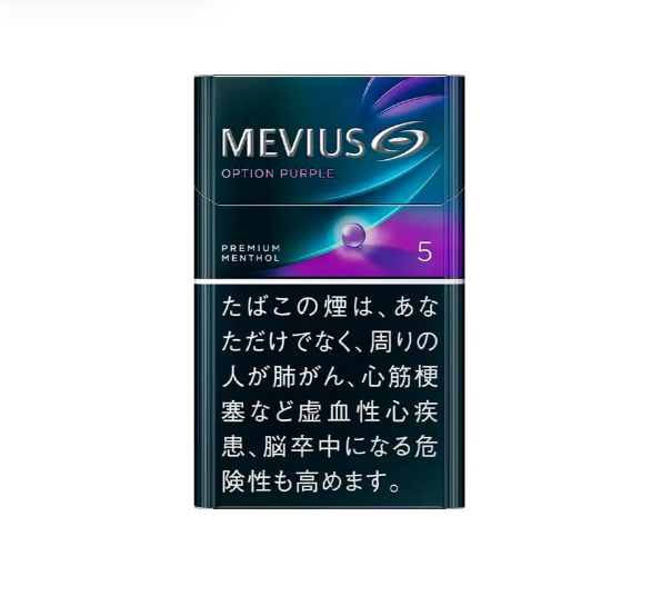 Mevius Premium Menthol Option Purple 5mg Carton