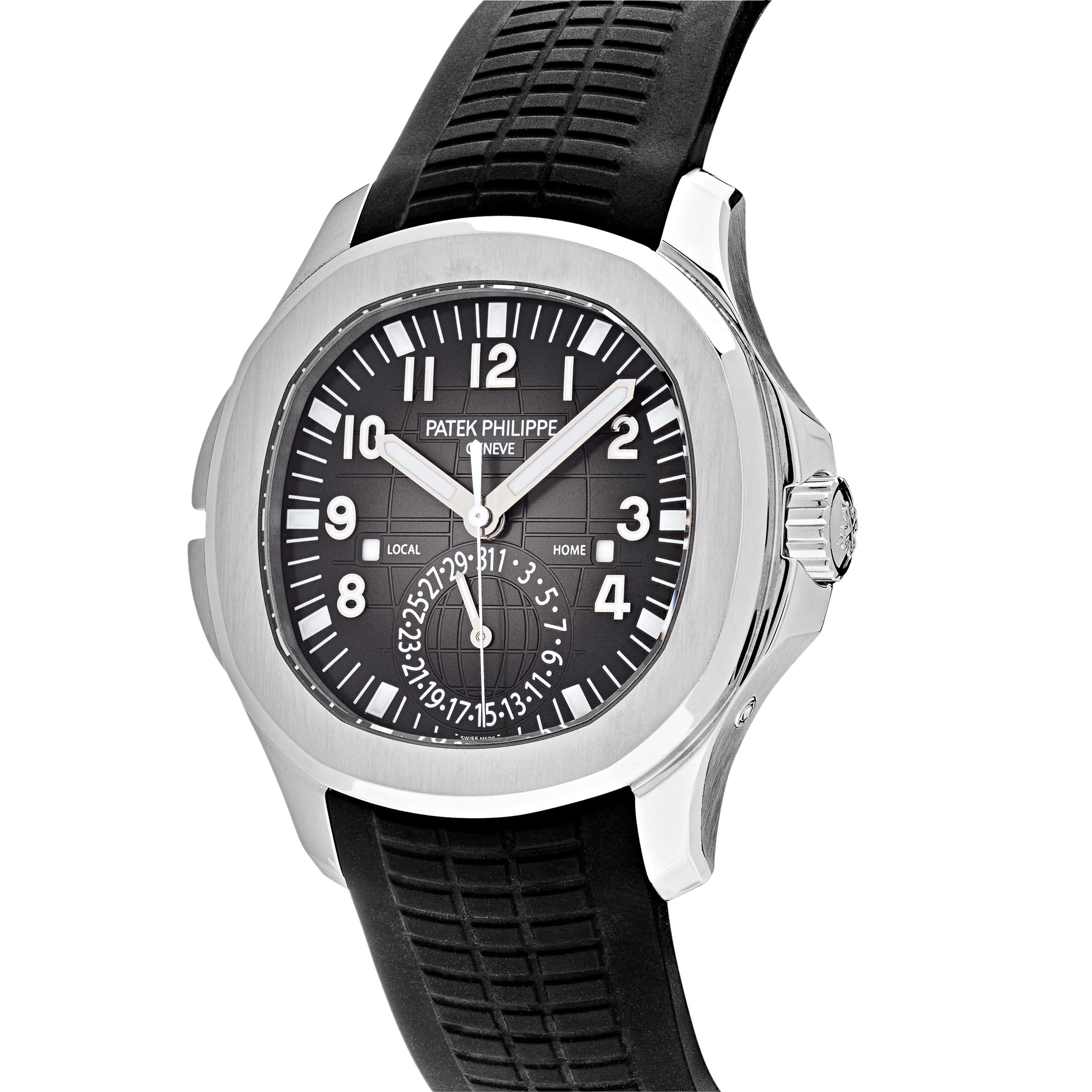 Patek Philippe Aquanaut Travel Time Black 5164A【1:1 Replica】