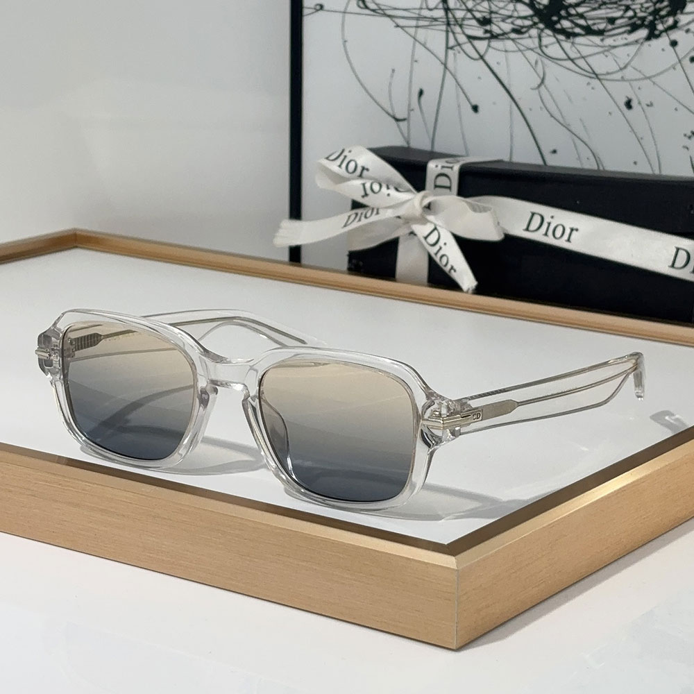 Dior Logo Letter Lrregular Shaped Sunglasses Top quality