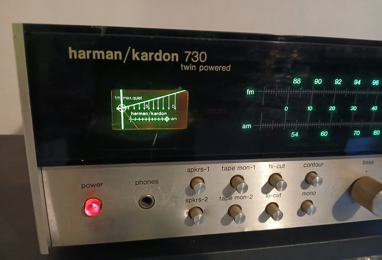 Vintage Harmon Kardon 730 Twin Powered Stereo G8U1E