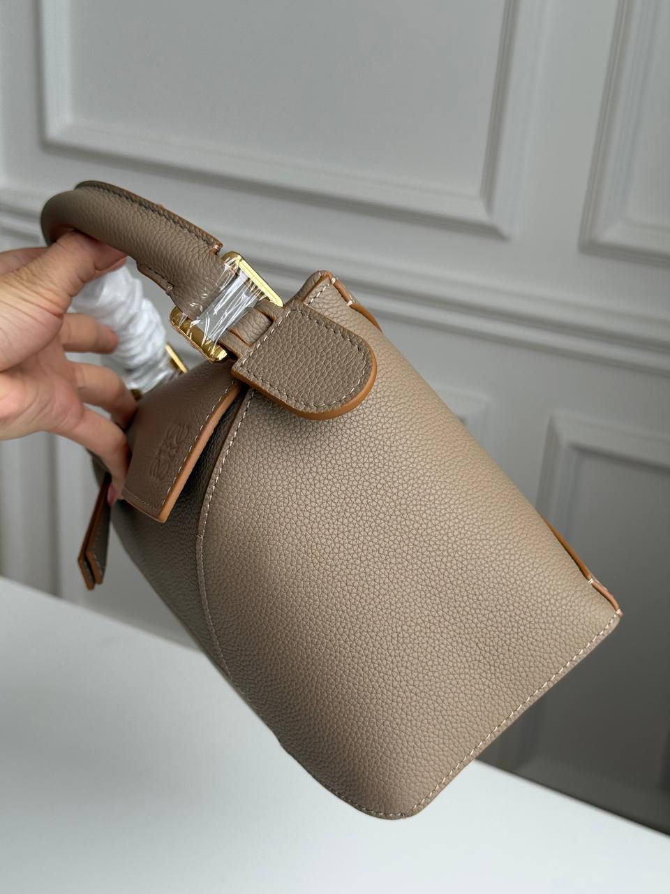 LOEWE Puzzle Edge Small/Medium Soft Grained Calfskin Bag