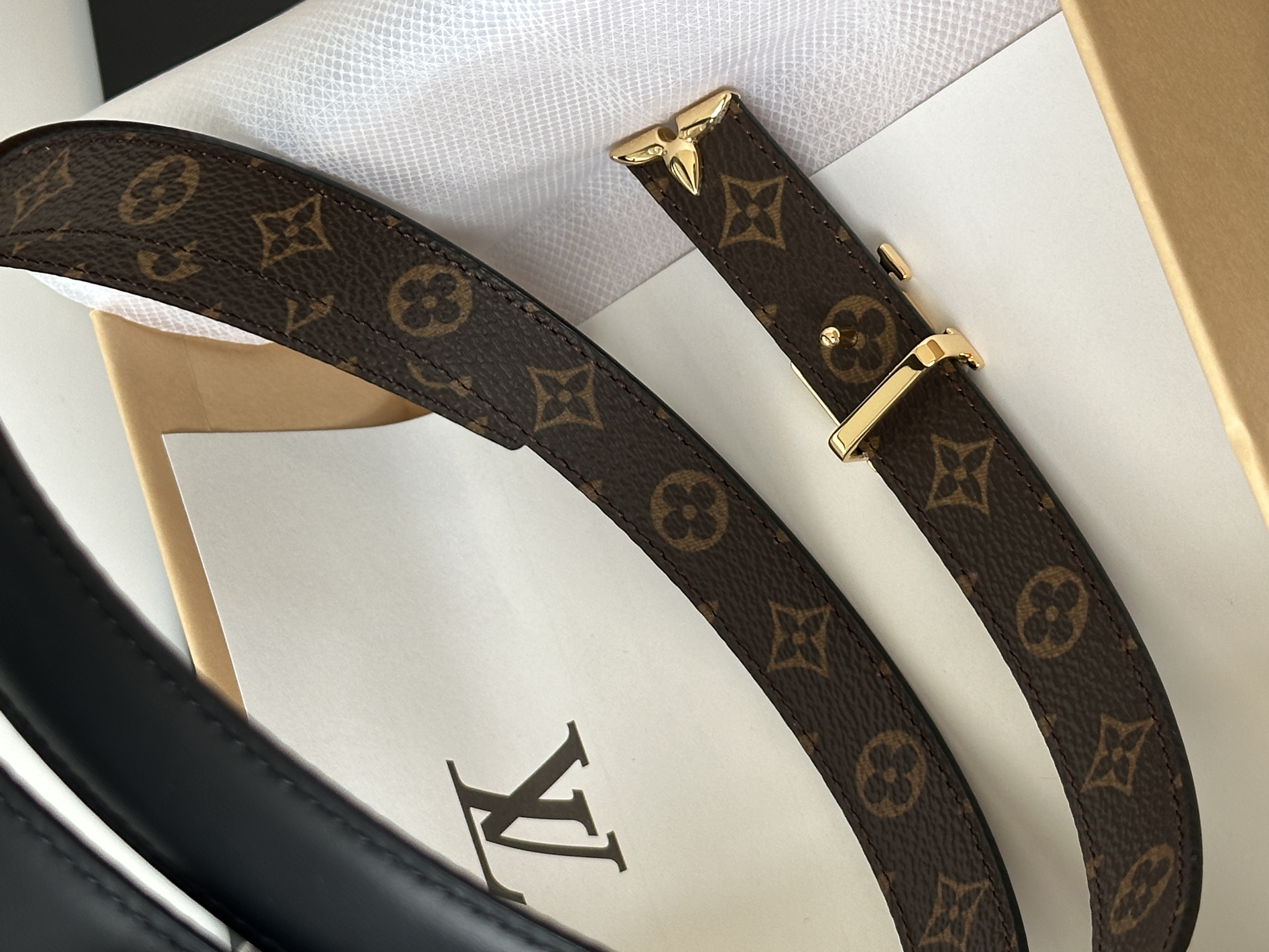 Louis Vuitton PRETTY Reversible Women's Belt