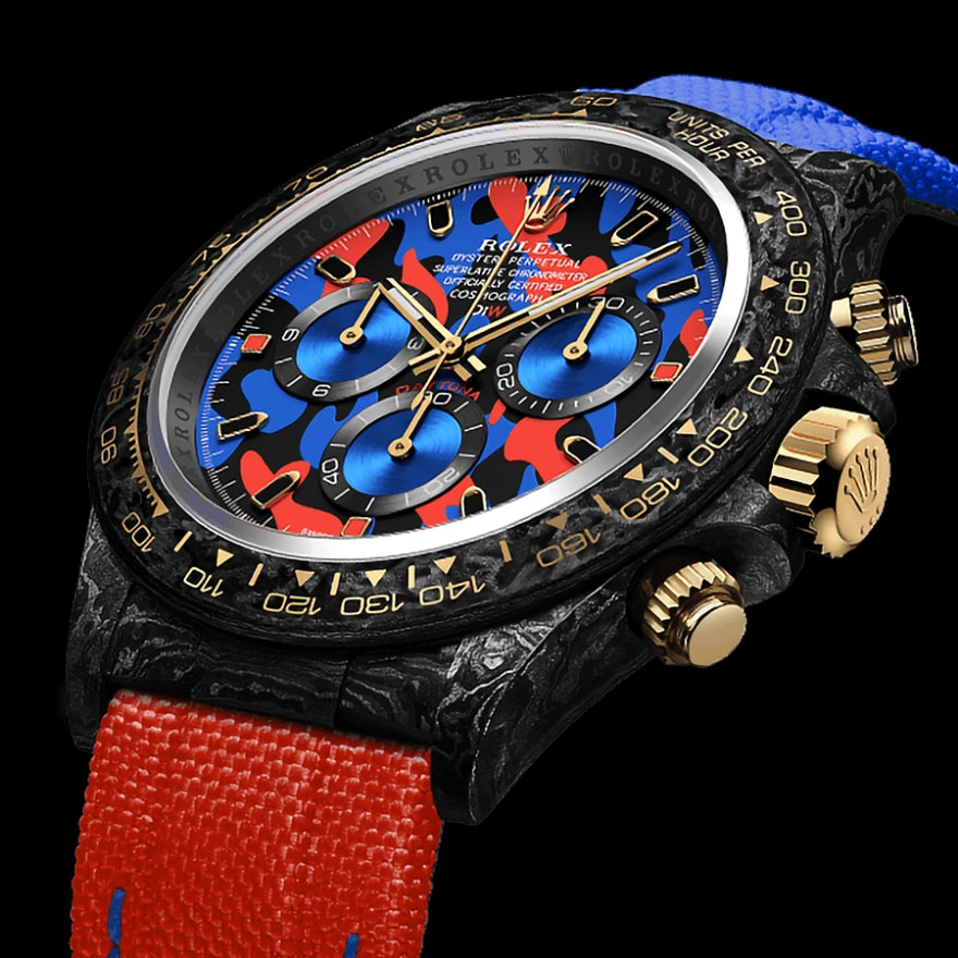 DiW Rolex Daytona 41mm MILITARY RED【1:1 Replica】