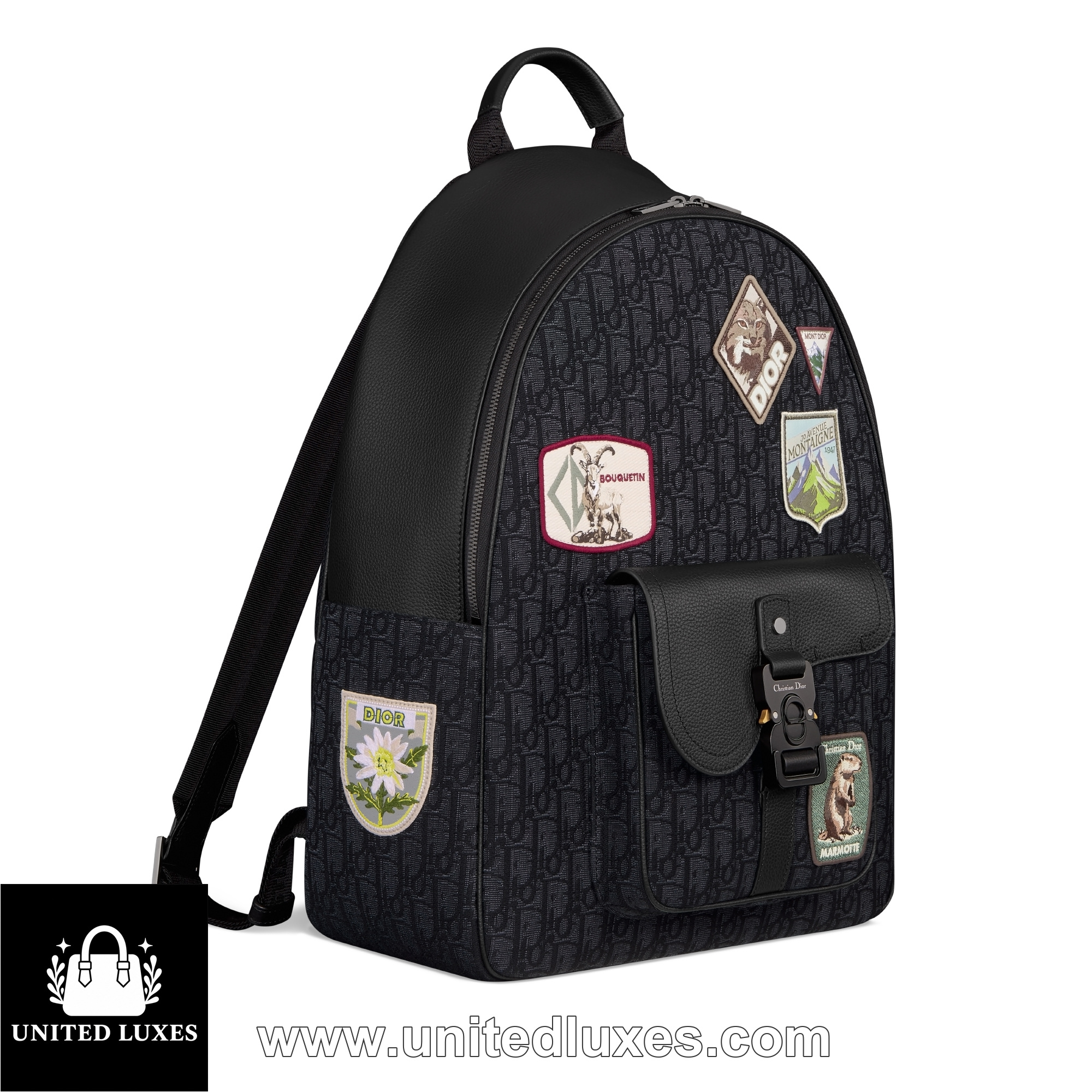 Replica Saddle Zip Backpack