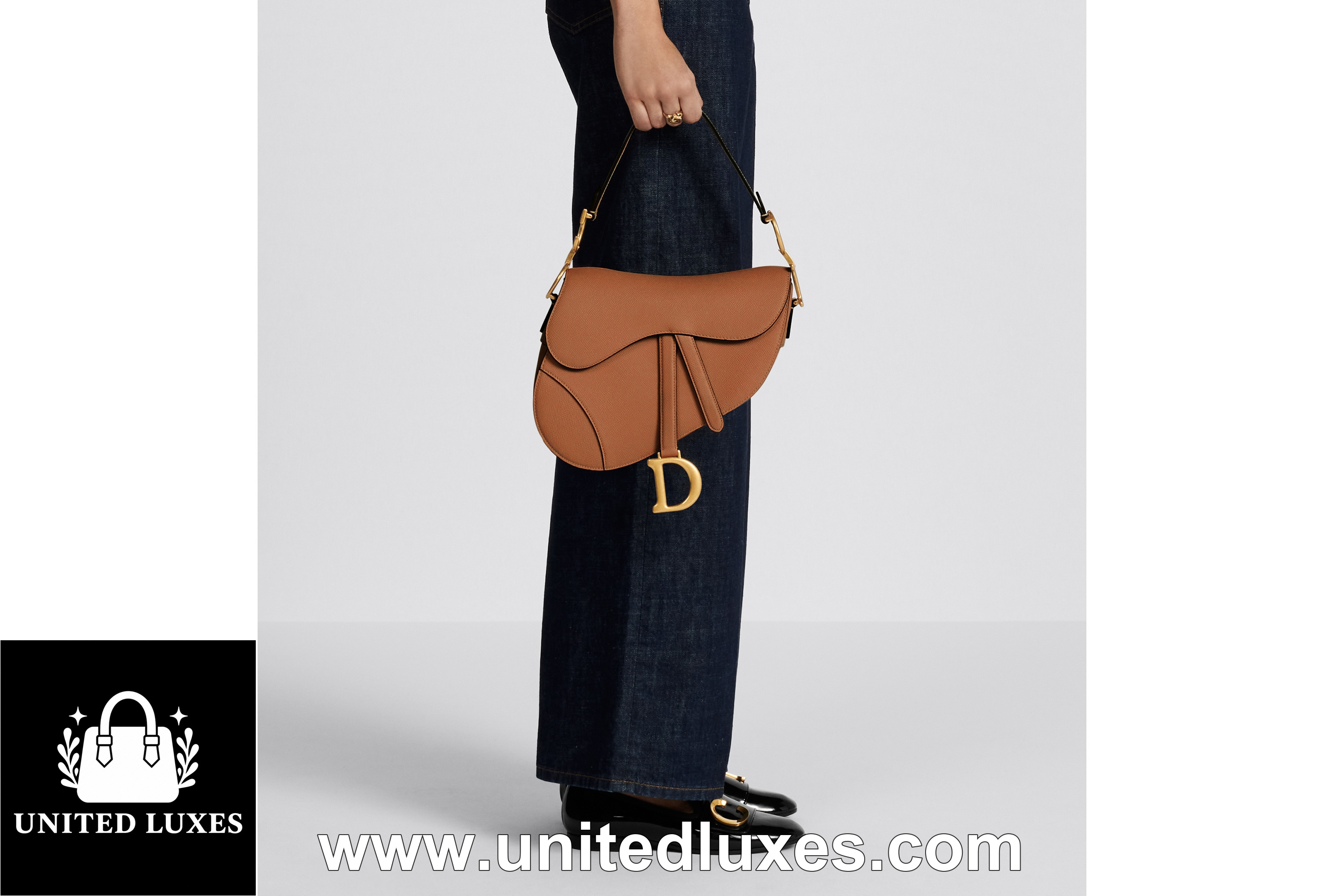 Replica Saddle Bag with Strap