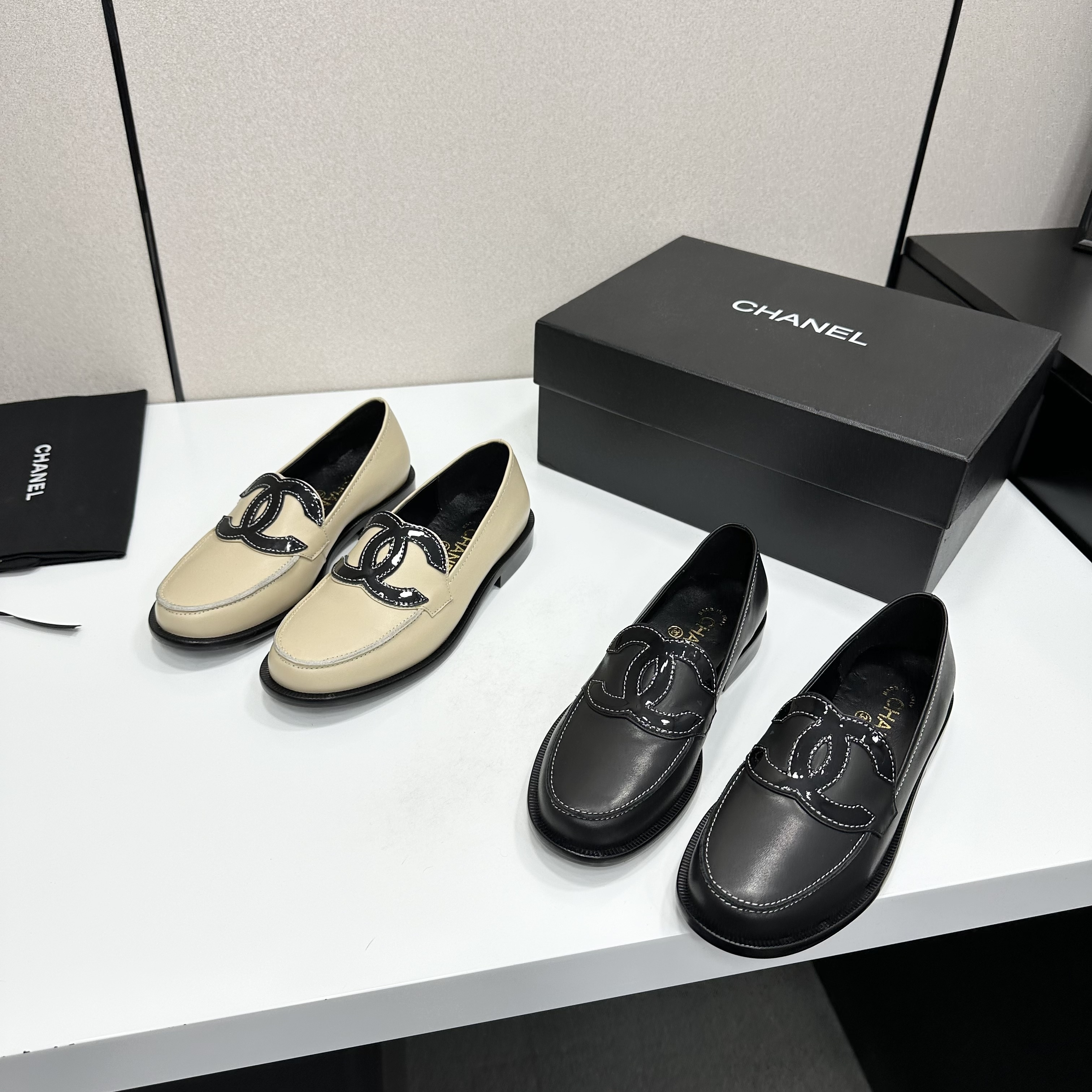 Chanel CC Loafers