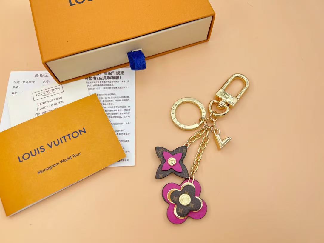 LV Flower Bagchain Keychain
