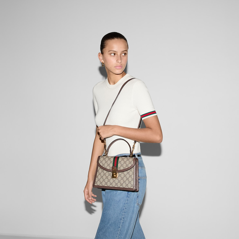 GUCCI  Ophidia Small Top Handle Bag