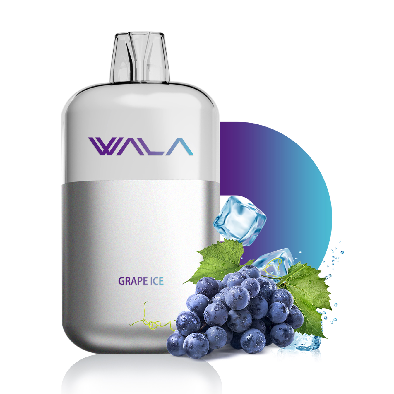 WALA POP 10000 PUFFS-grape ice
