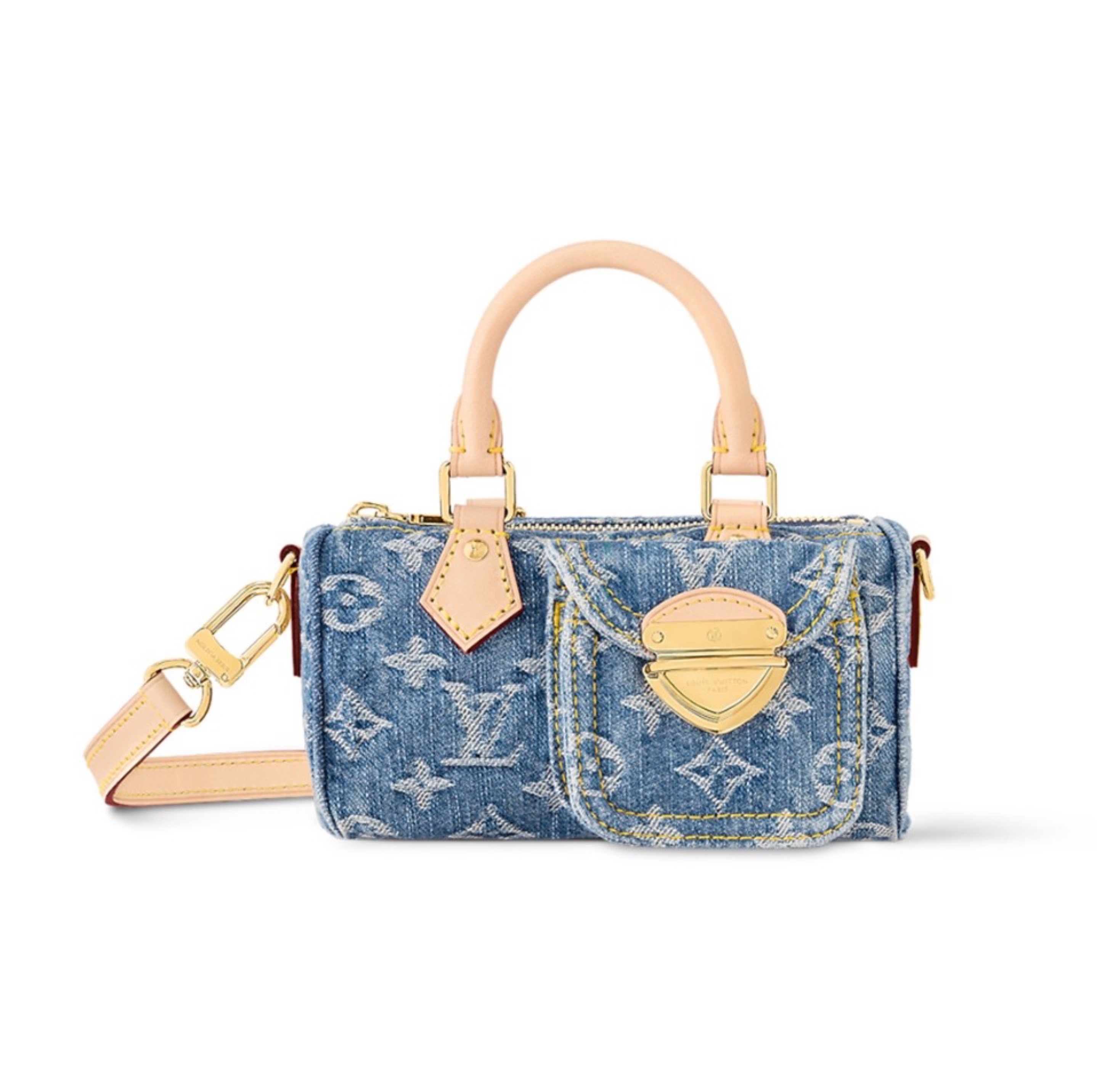 LV Nano Speedy Hand Crossbody Bag