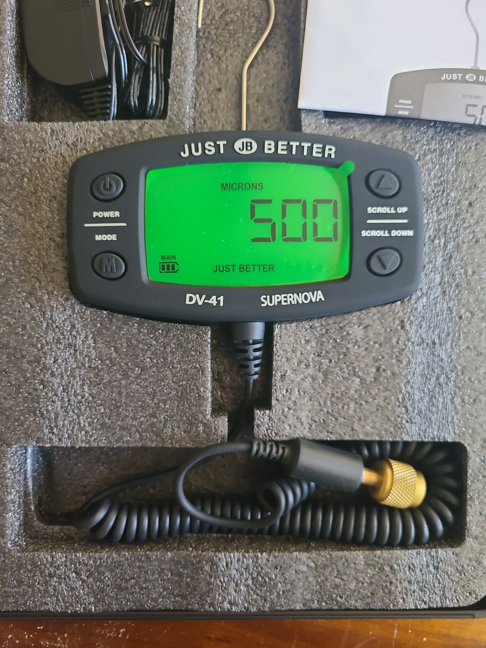 JB Industries DV-41 Digital Vacuum Gauge New NPA0I