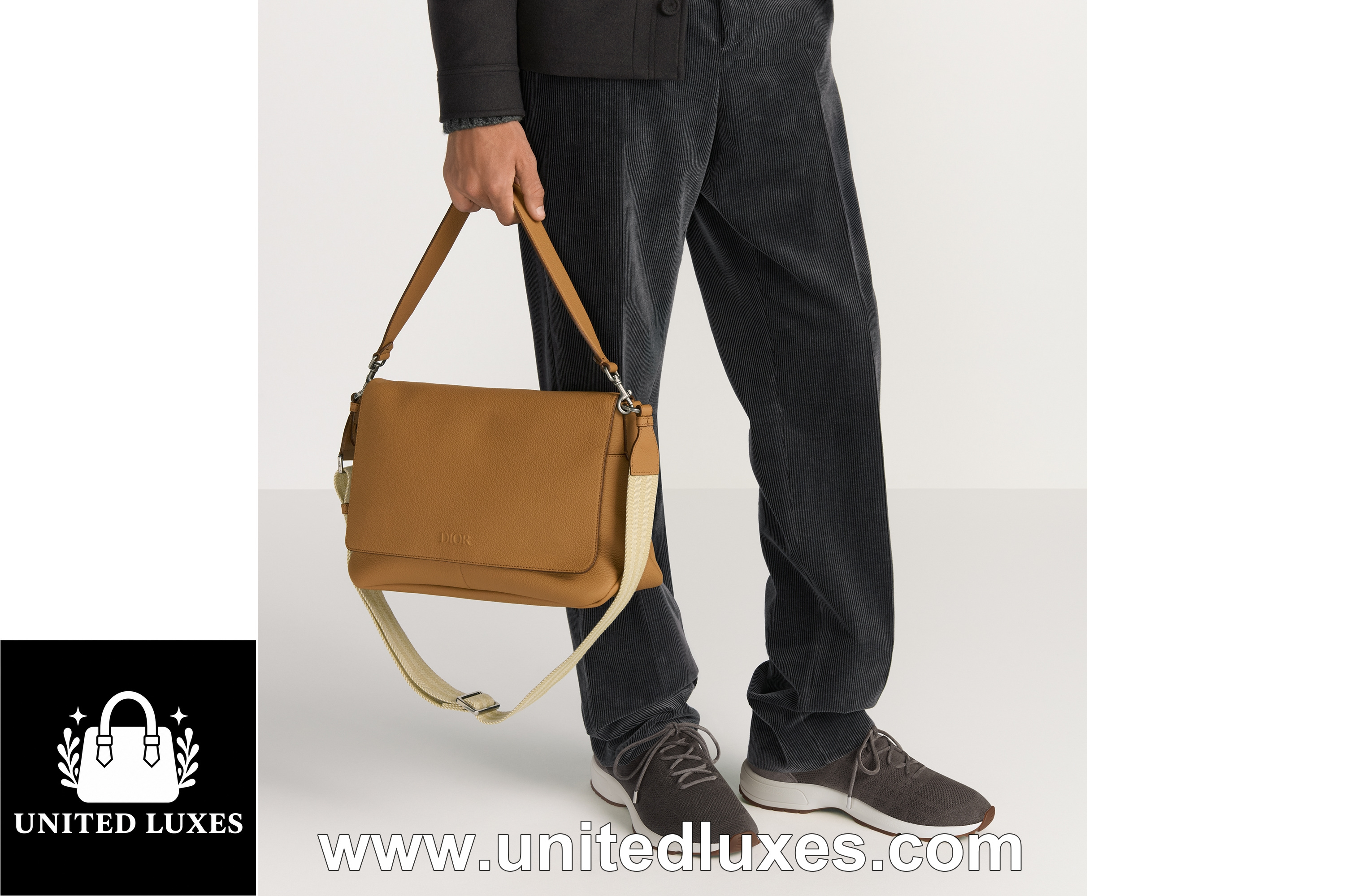 Replica Dior Privé Messenger Bag with Flap
