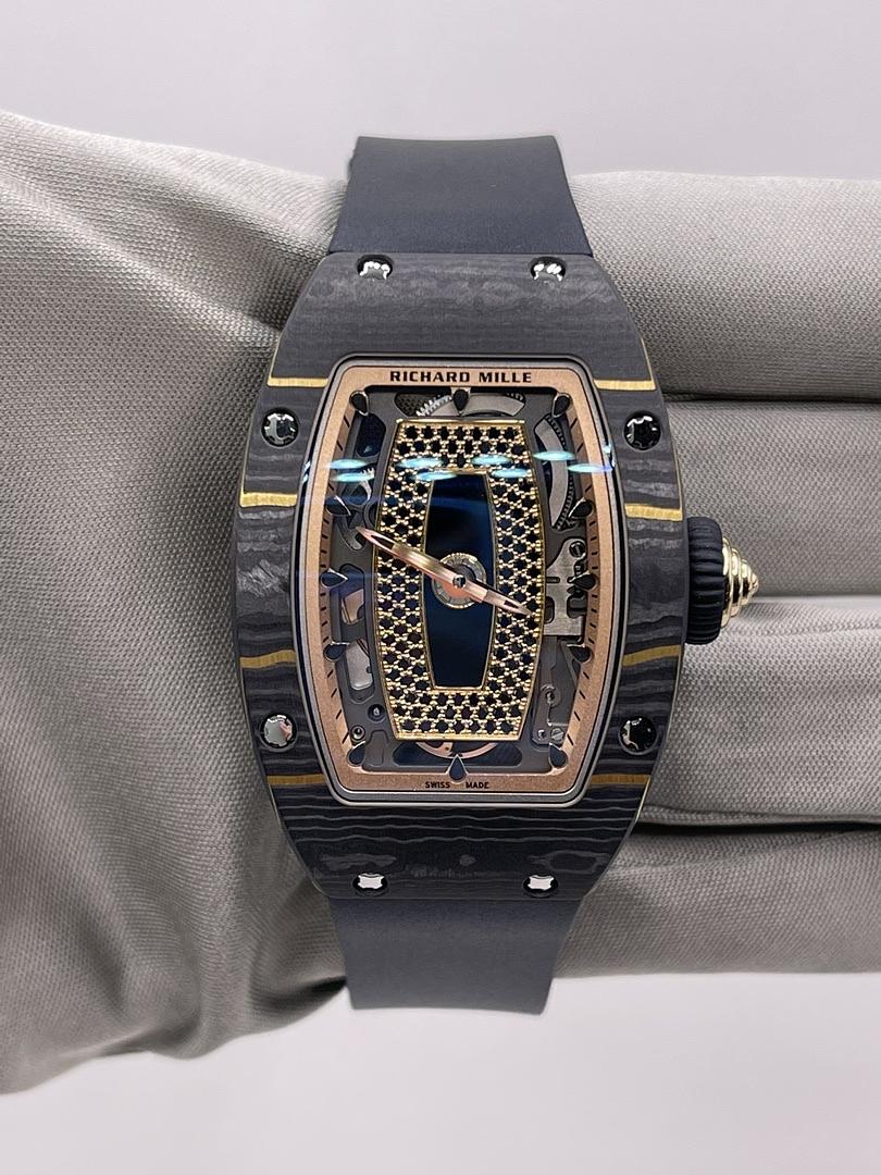 Richard Mille Rose Gold Carbon TPT RM07-01【1:1 Replica】