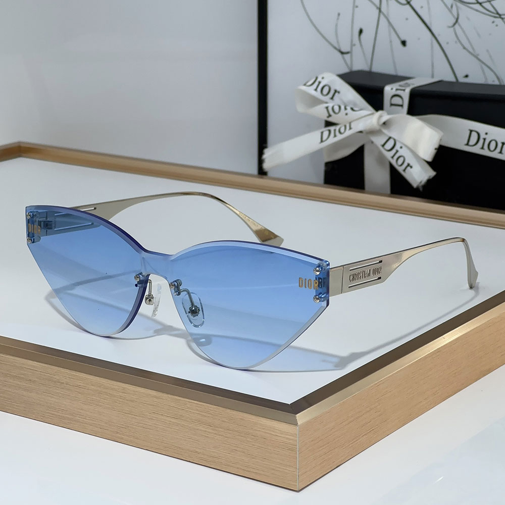 Dior Fashion Leisure Rimless  sunglasses Top quality