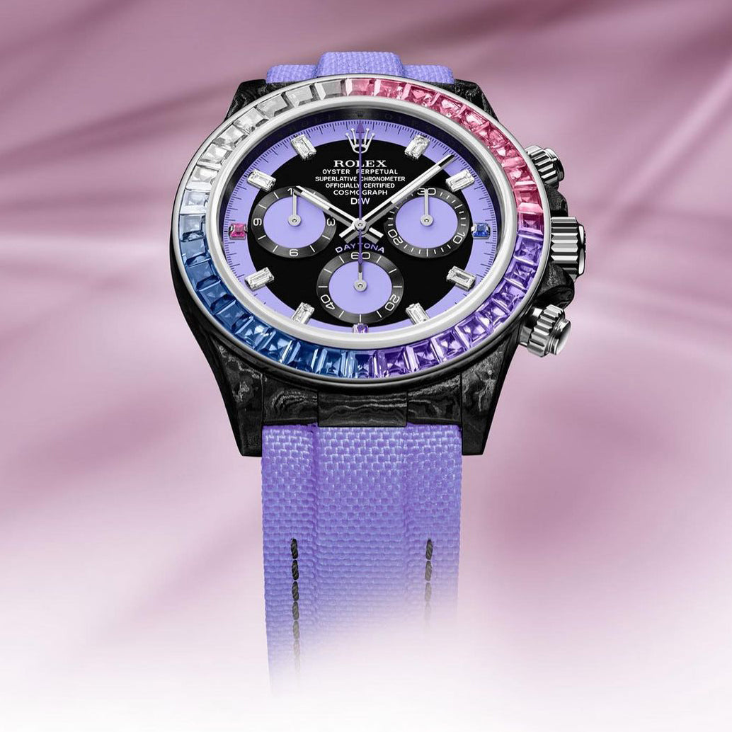 Rolex DiW Daytona RAINBOW VIOLET【1:1 Replica】