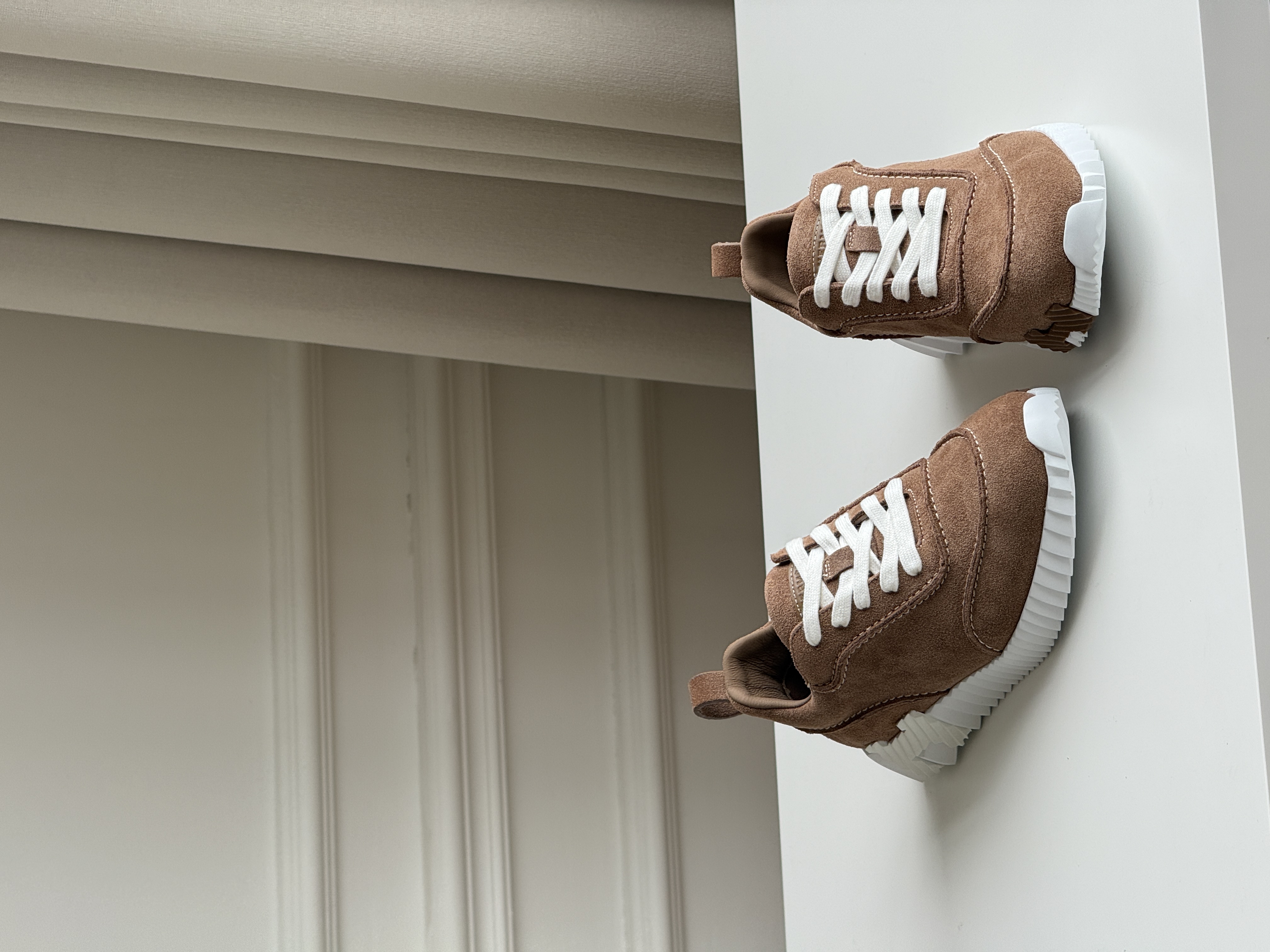 Hermès Bouncing Suede Sneakers