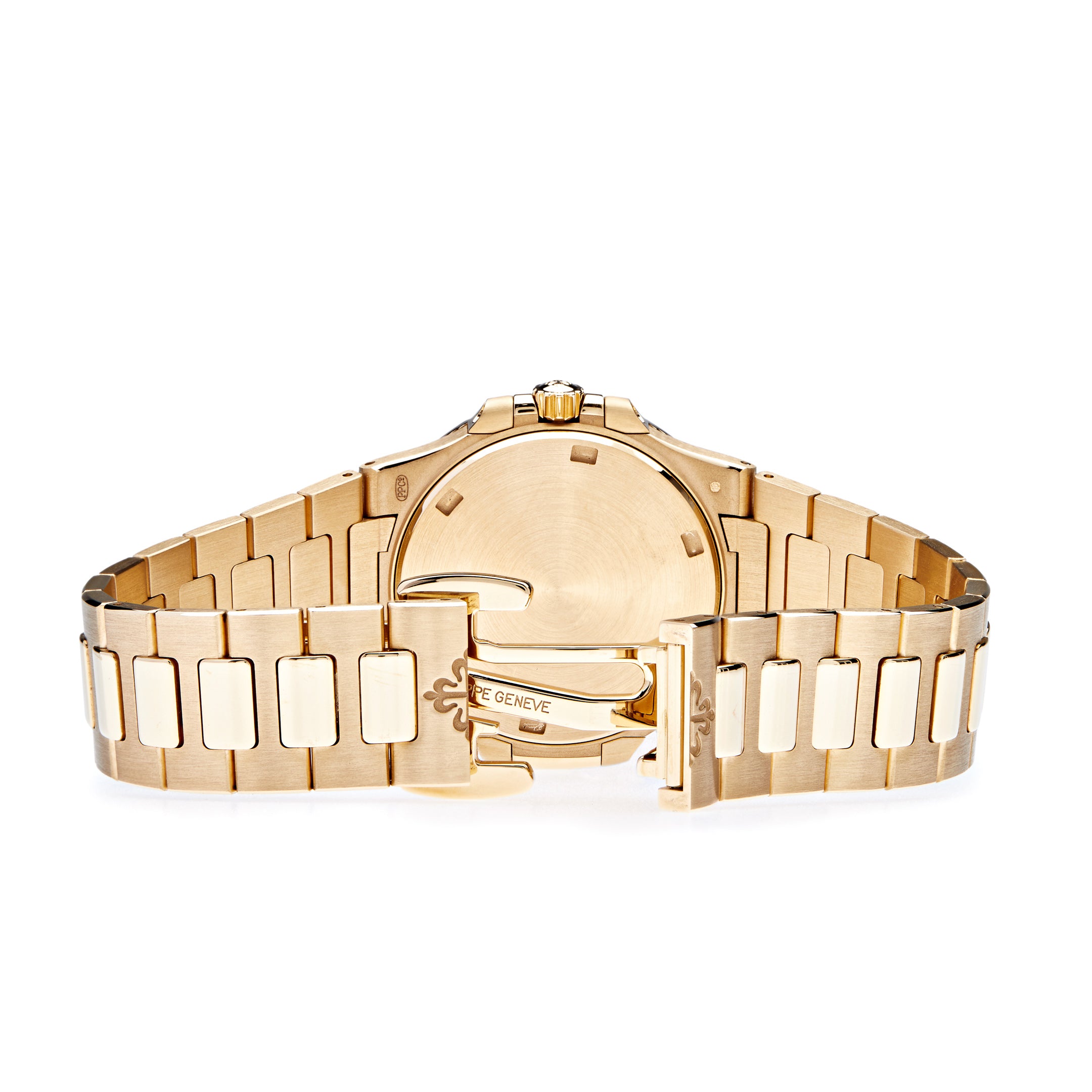 Patek Philippe Ladies Nautilus Quartz Rose Gold Diamond Bezel 7010/1R-011【1:1 Replica】