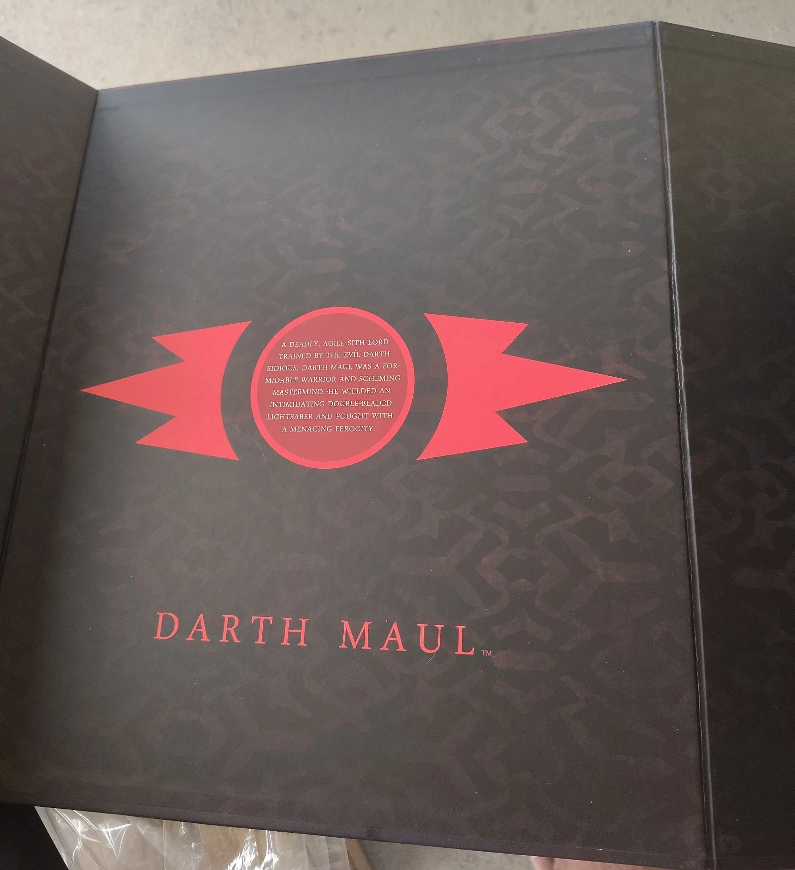 HOT TOYS DX17 DARTH MAUL 1/6 SCALE WITH SITH MX77T