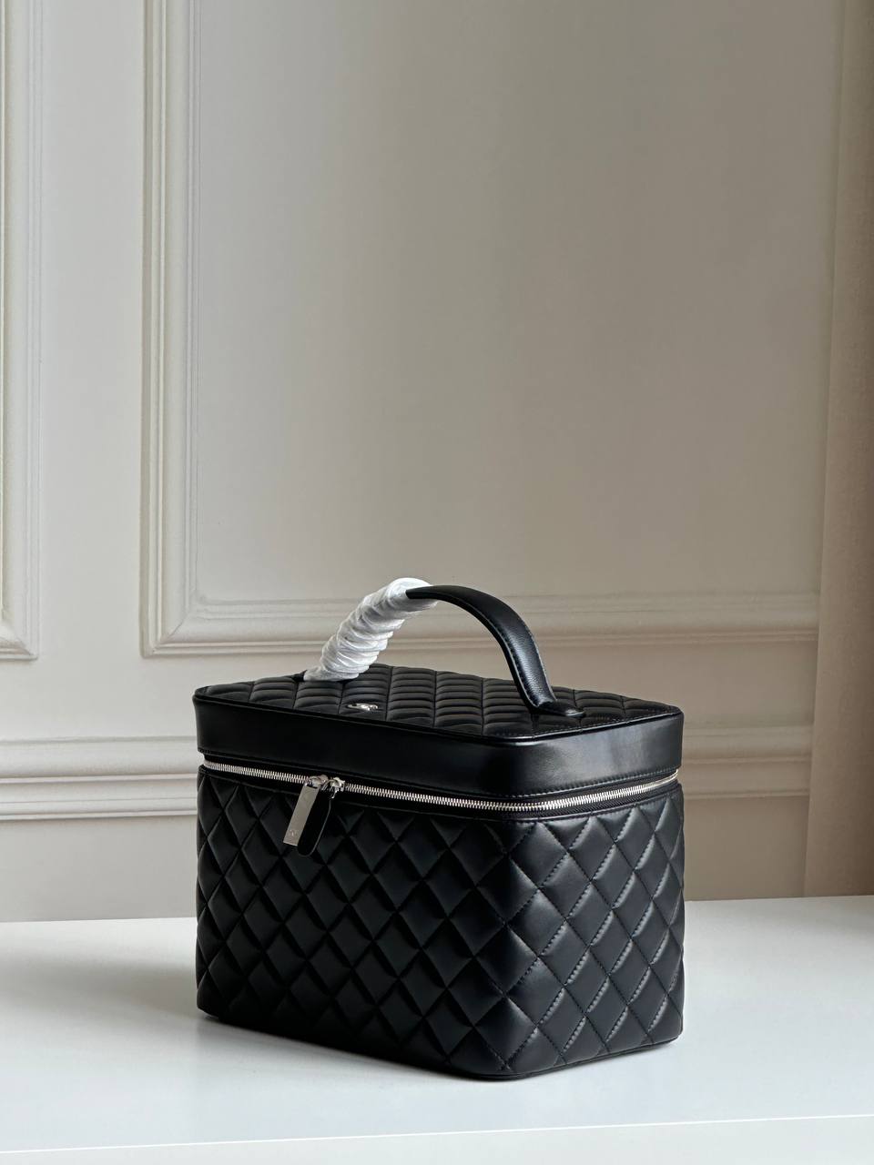 CHANEL Large Quilted Lambskin Vanity
