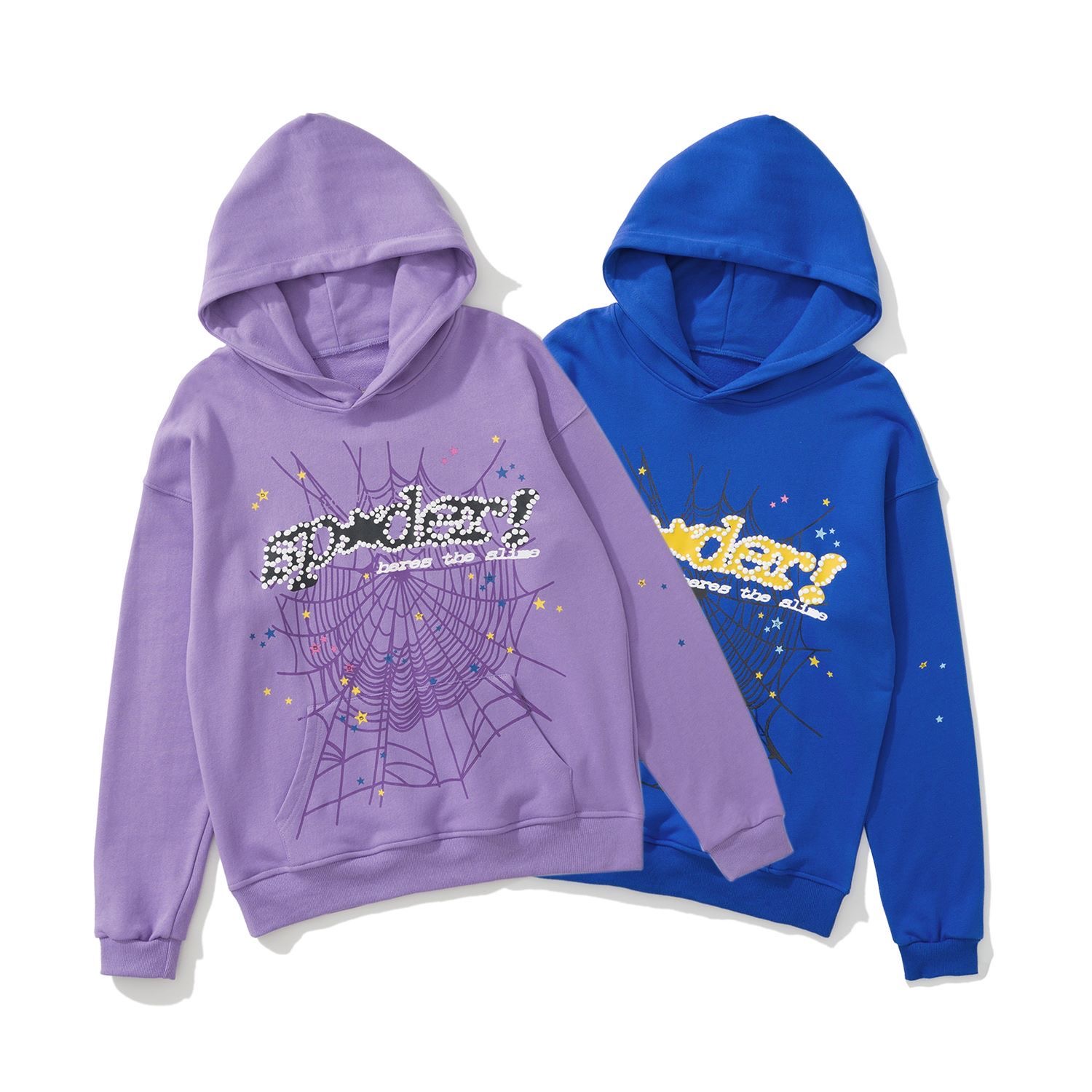 blue or purple hoodie