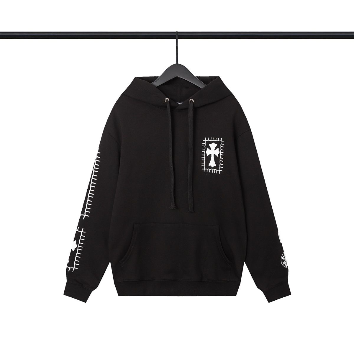 CH Back Woman Logo Hoodie Black