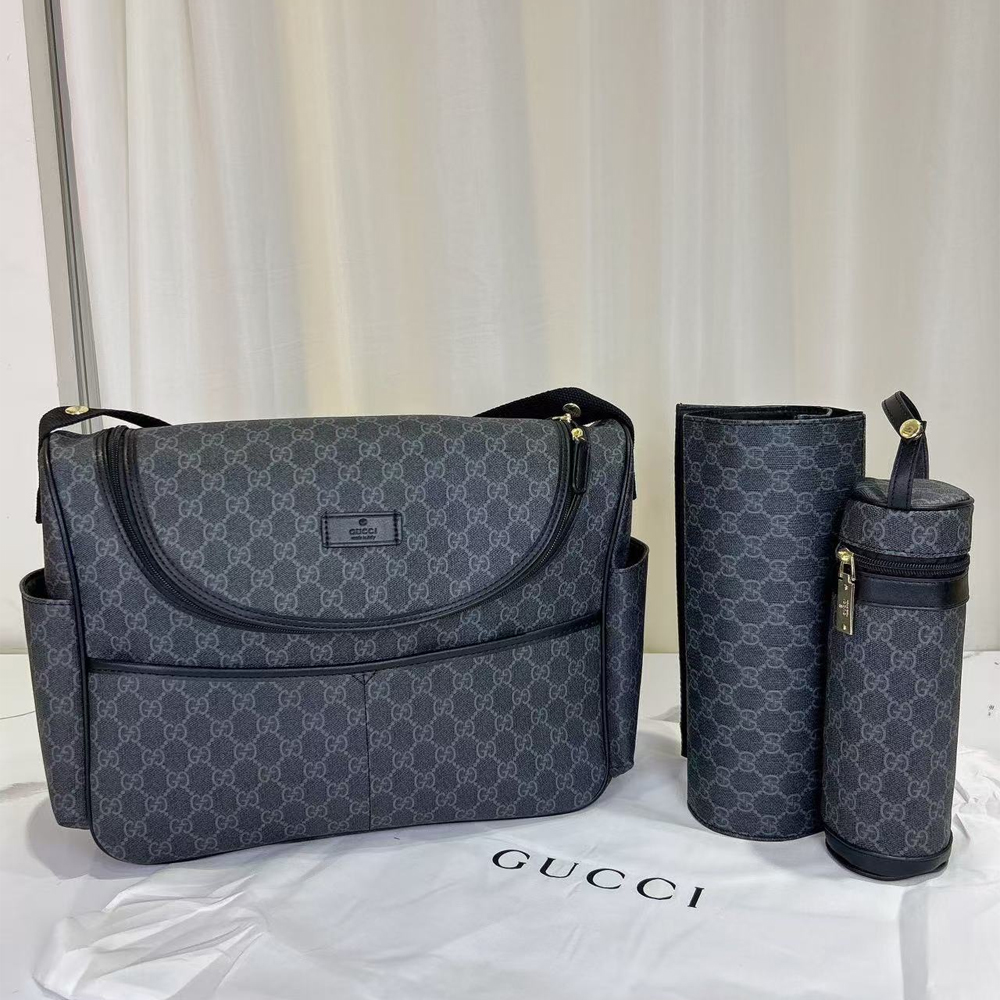 Gucci Baby Diaper Bag Black