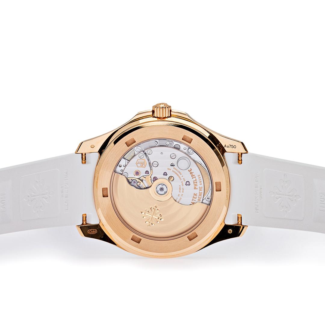 Patek Philippe Aquanaut Tiffany & Co. Rose Gold White Dial 5268/200R-001【1:1 Replica】