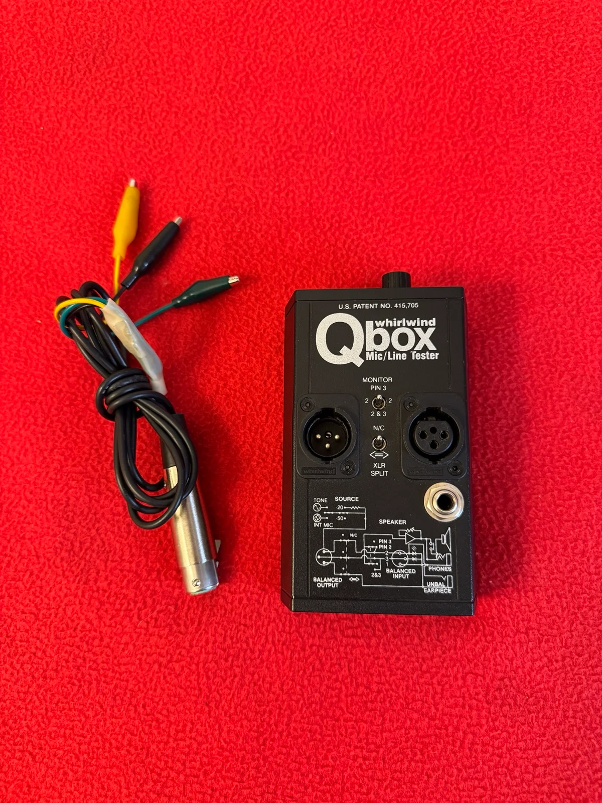 Whirlwind Qbox All-In-One Audio Mic/Line L7RWJ