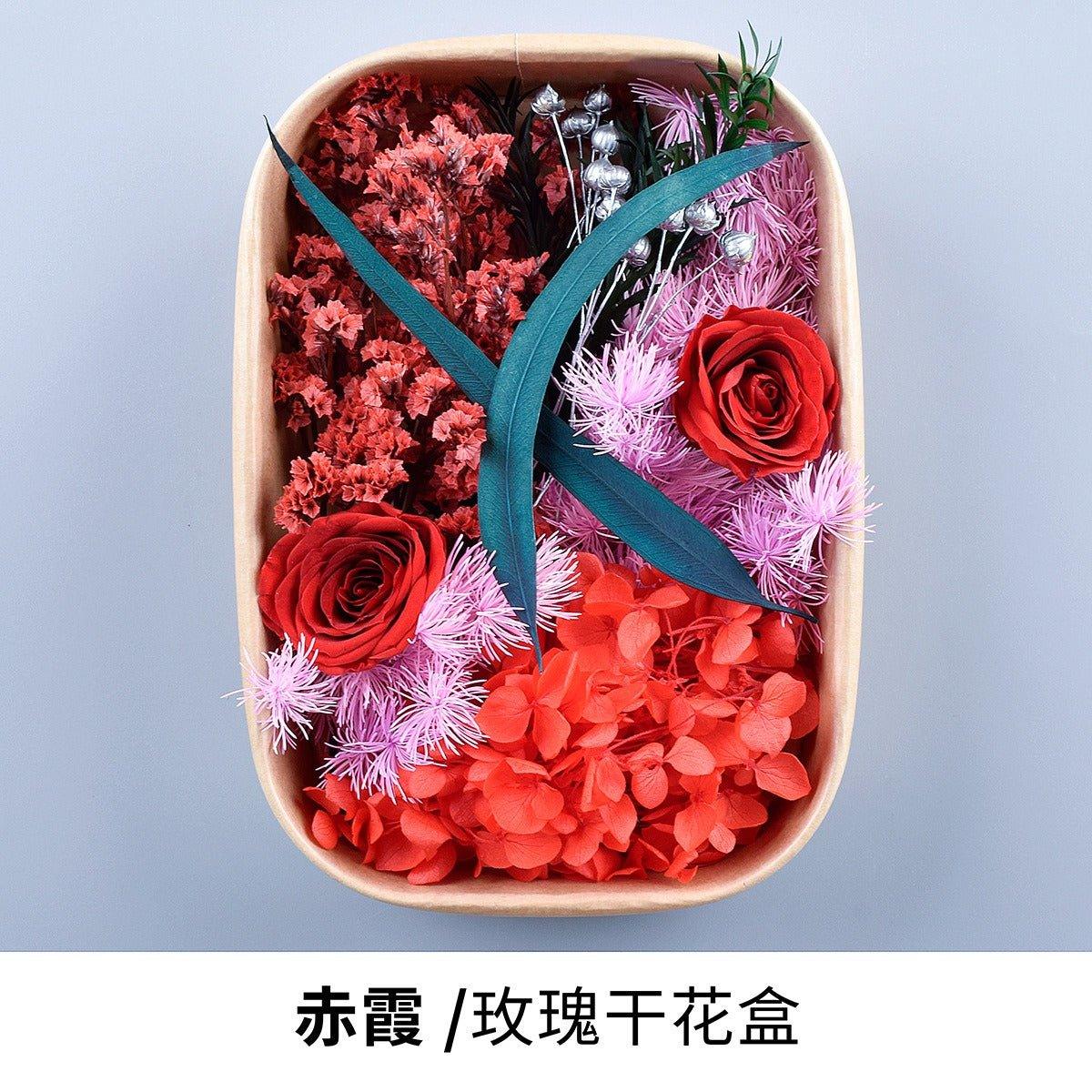9131 Real dried flowers everlasting flower box handmade diy material