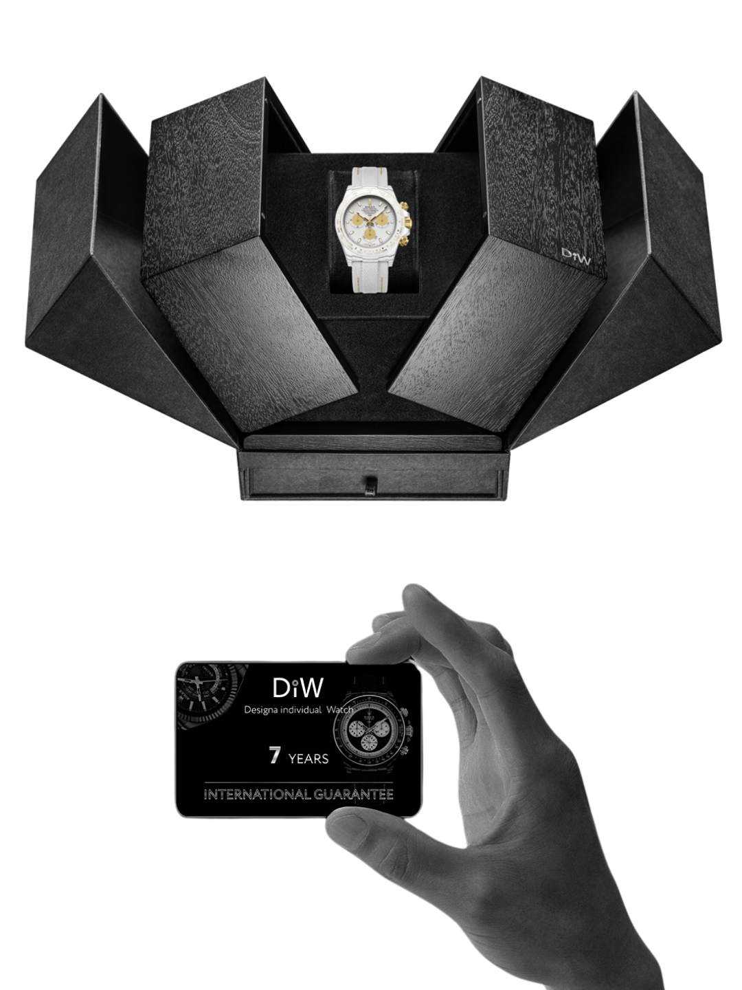 Rolex DiW Daytona CELESTIAL CarboQuartz【1:1 Replica】