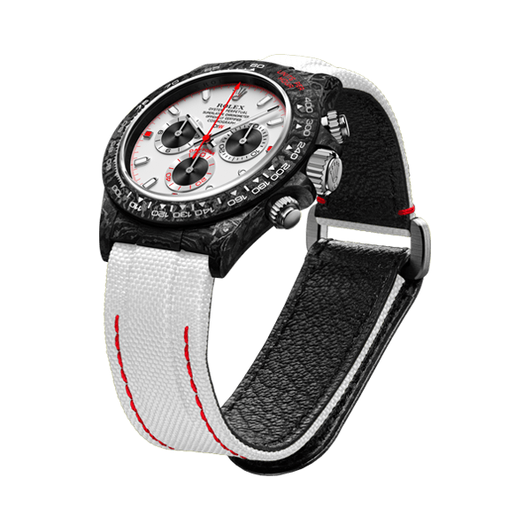 ROLEX Diw Daytona carbon speedster white 40mm oyster black【1:1 Replica】