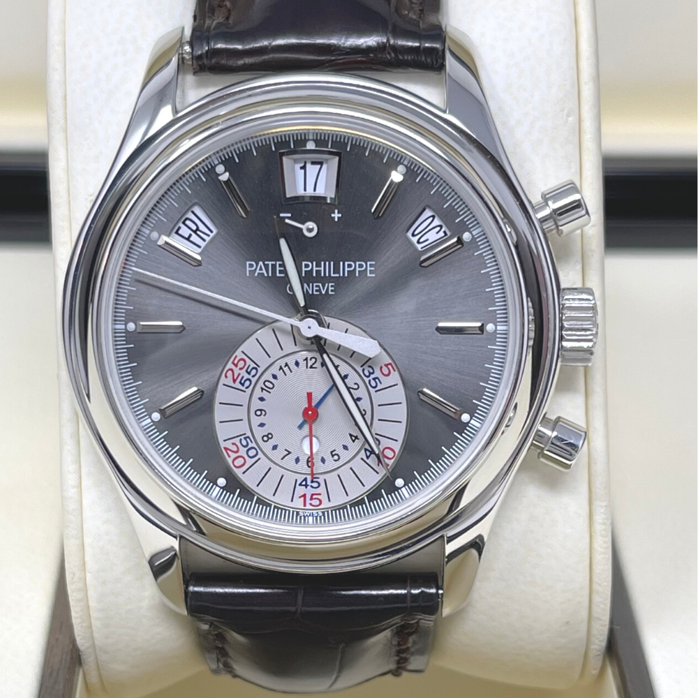 Patek Philippe Annual Calendar Chronograph Platinum 5960P-001【1:1 Replica】