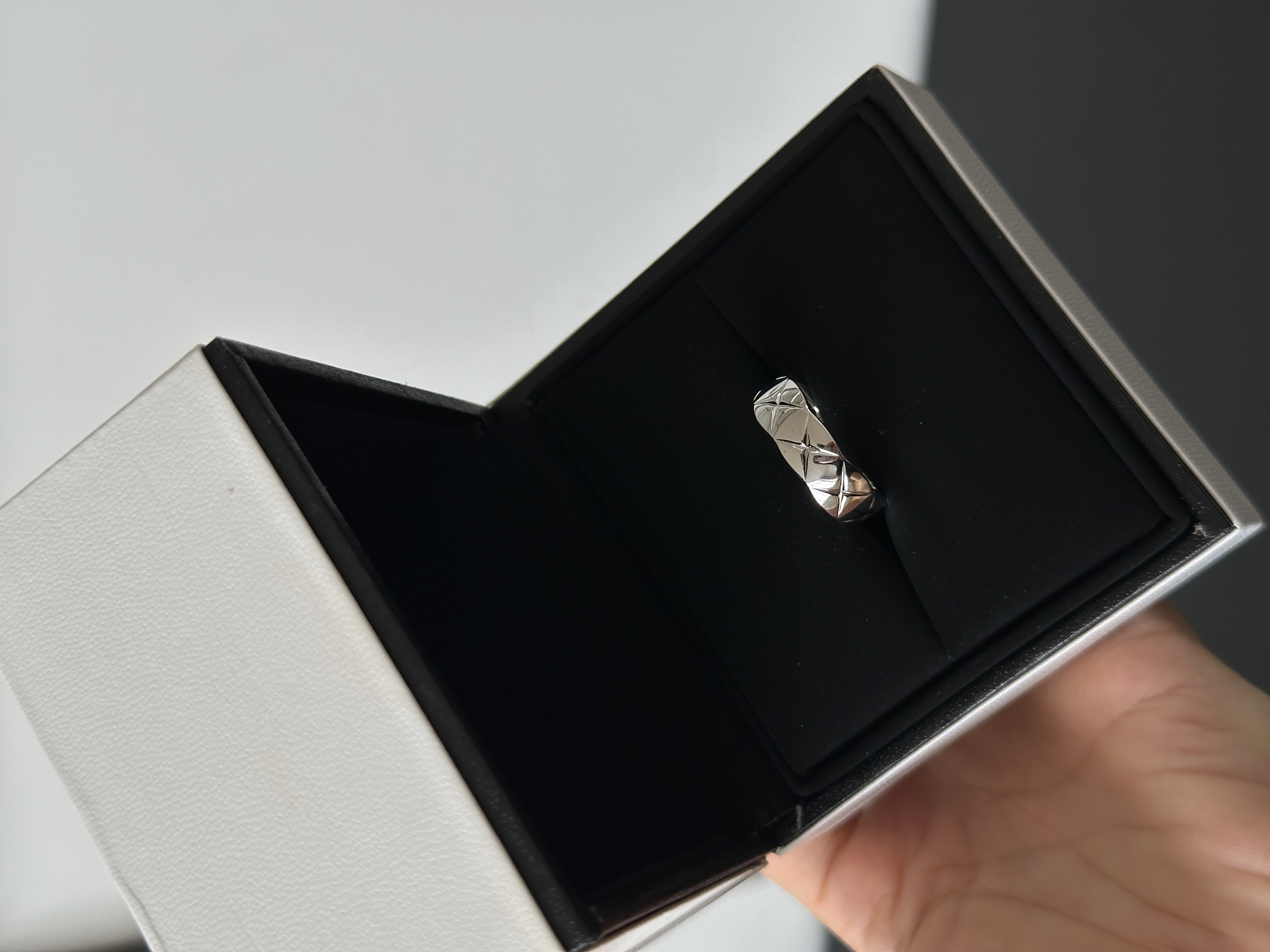 Chanel Coco Crush Wide Quilted Ring
