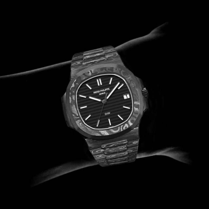 Patek Philippe Nautilus DiW ALL CARBON BLACK 5711【1:1 Replica】