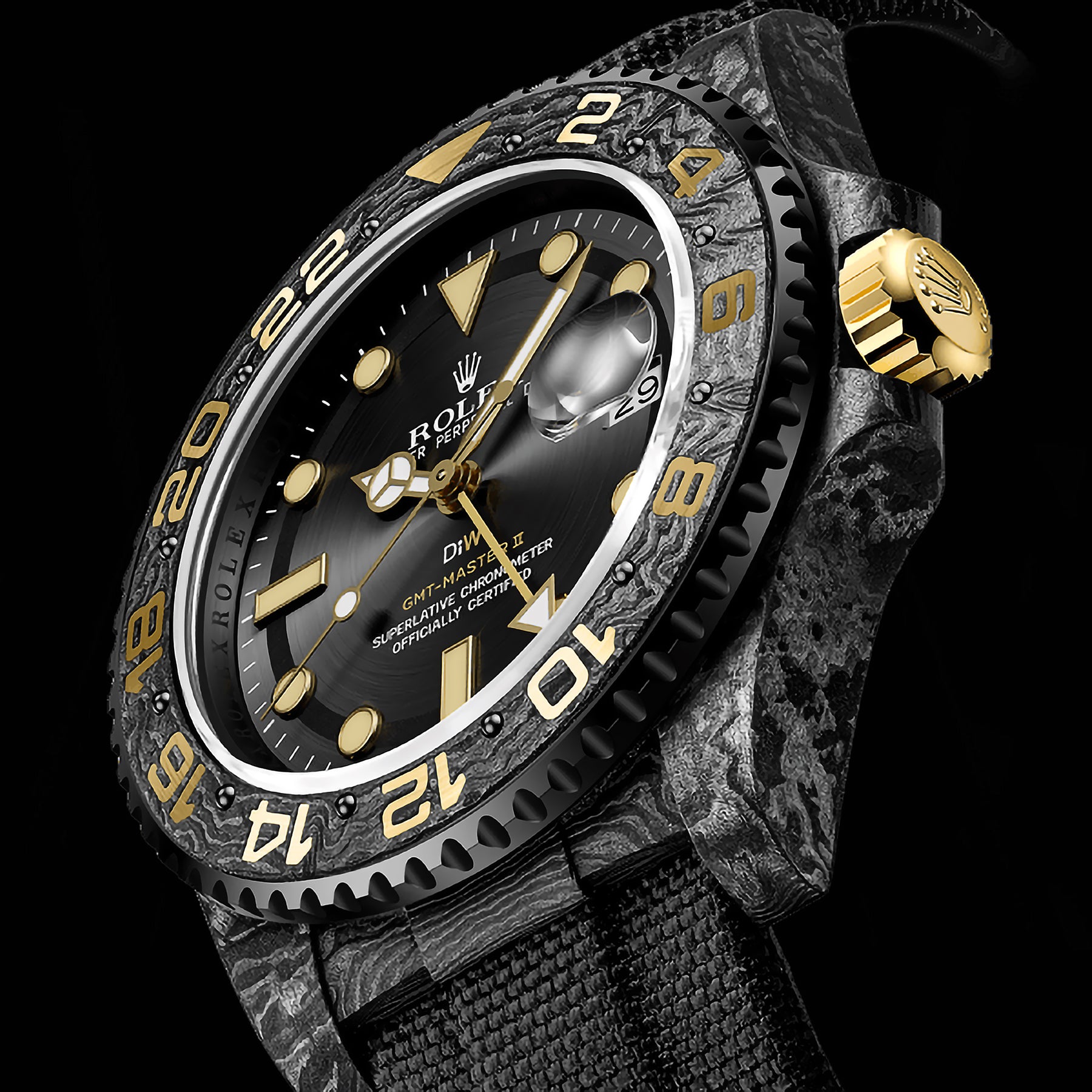 NTPT Carbon DiW Rolex GMT Master 2 