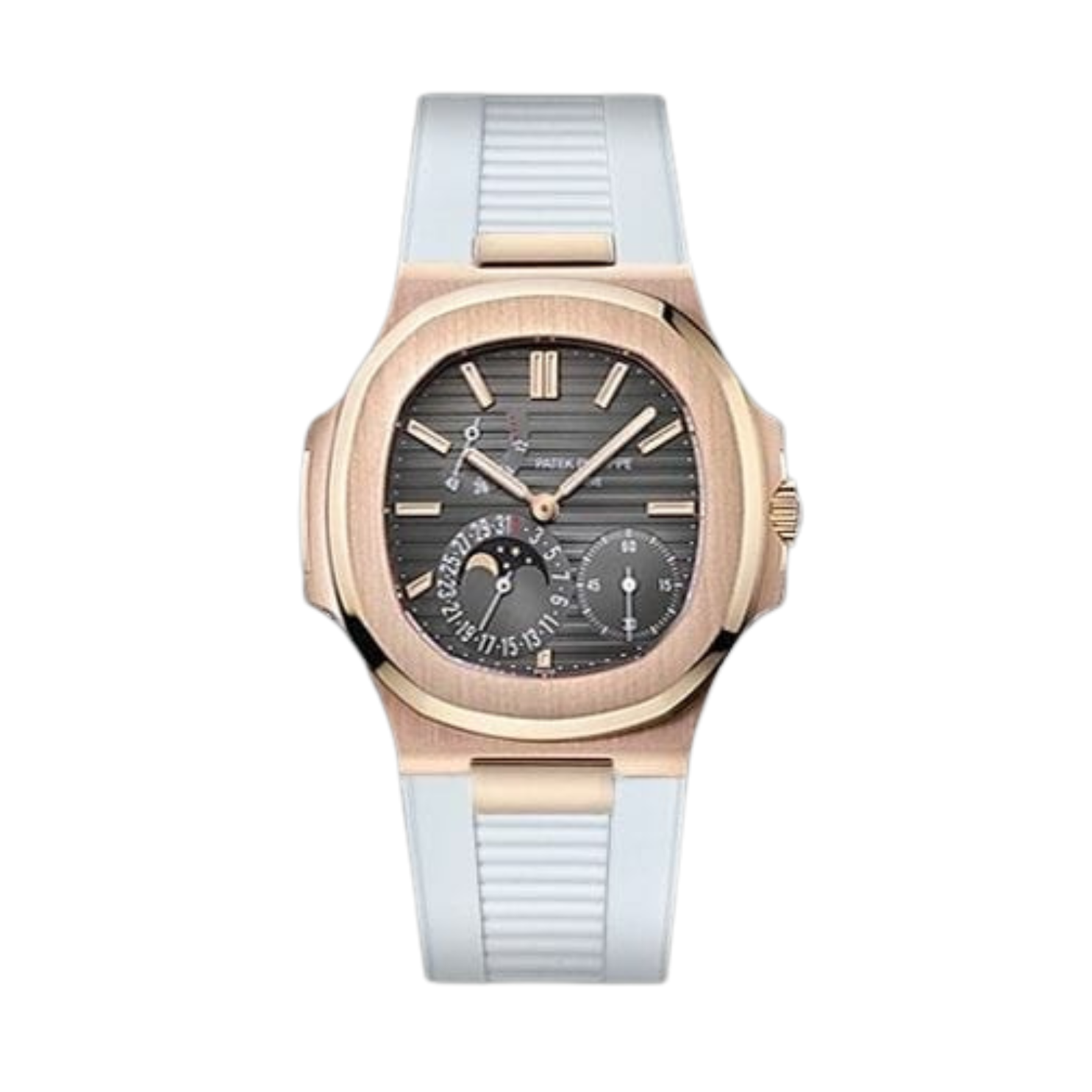 Patek Philippe Nautilus Moon Phase Rose Gold 5712R-001【1:1 Replica】