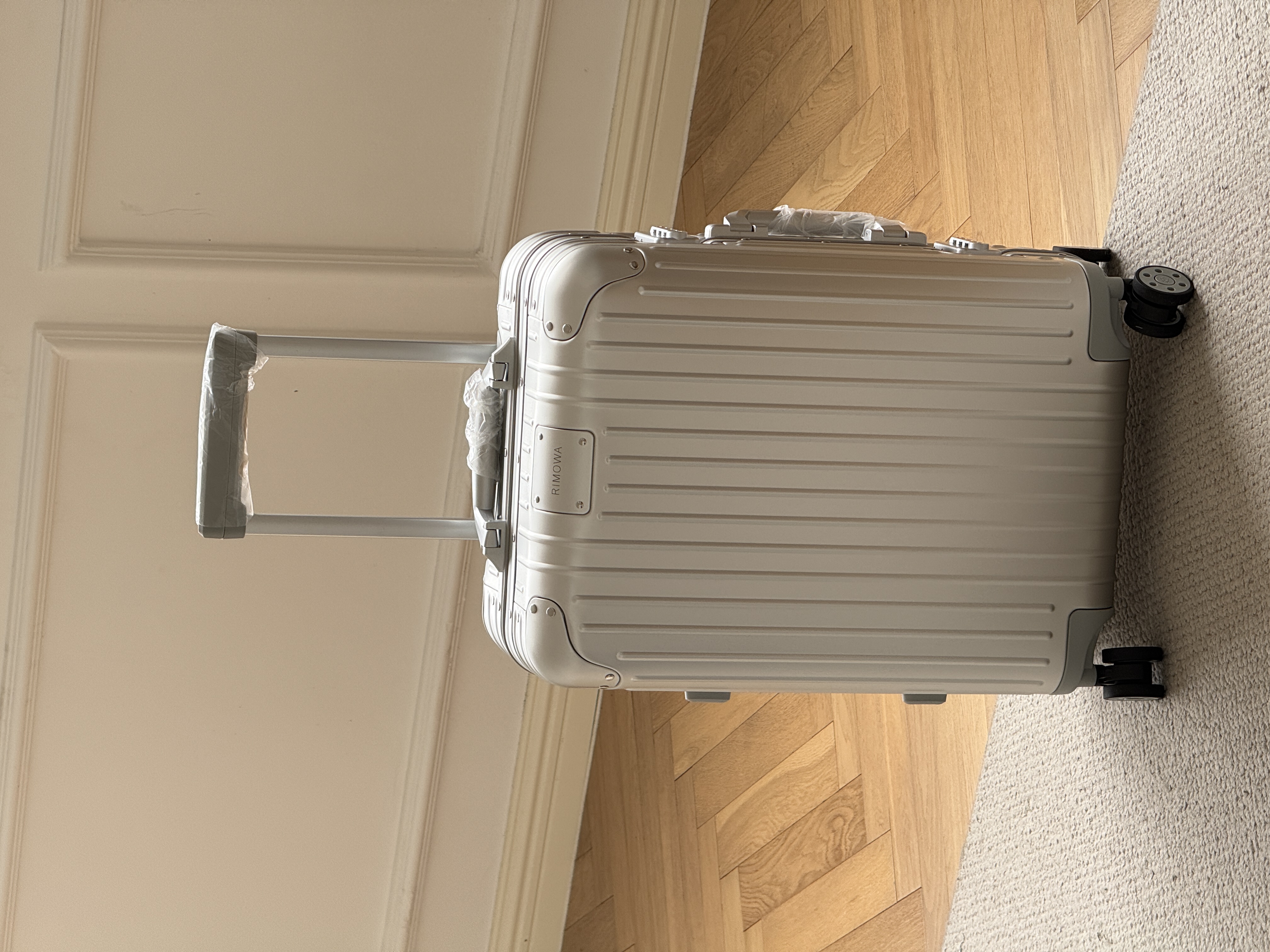 RIMOWA Original Aluminum Cabin Suitcase