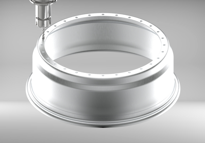 Custom 22 Inch Step Inner Barrel Straight Flange
