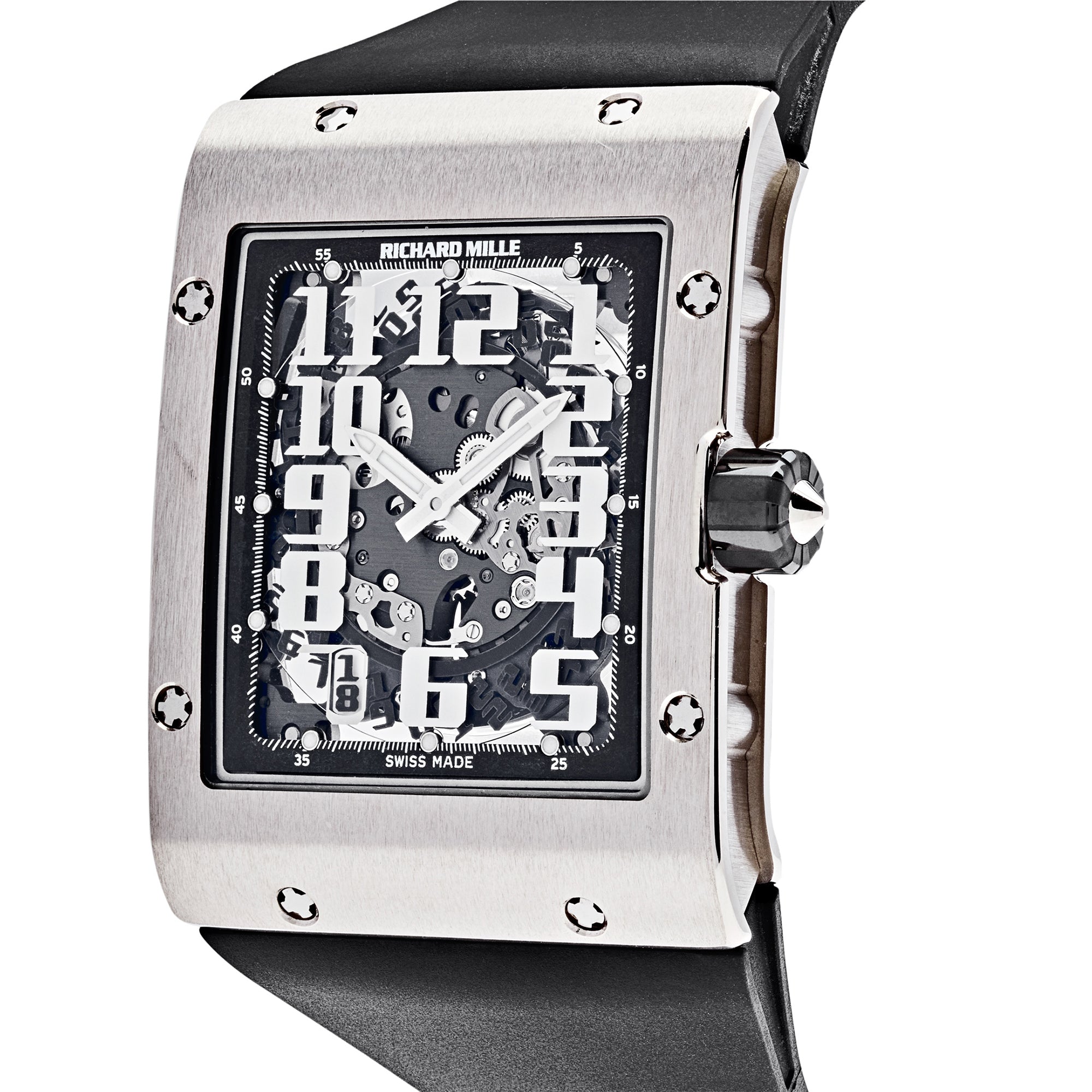 Richard Mille Ultra Thin White Gold RM016【1:1 Replica】