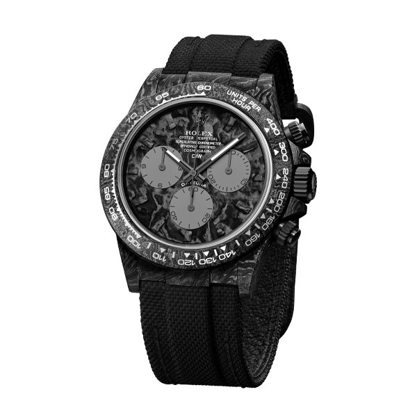 ROLEX Diw Daytona carbon all carbon graphite 40mm oyster black【1:1 Replica】