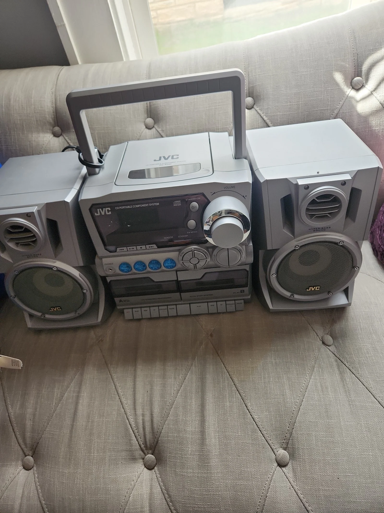 JVC pc-x290 cd stereo TQ3WO