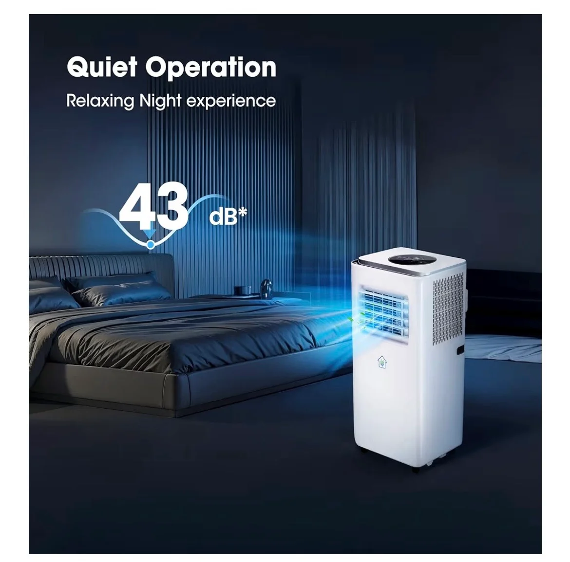 8000 BTU Portable Air Conditioner Smart AC 2142Y