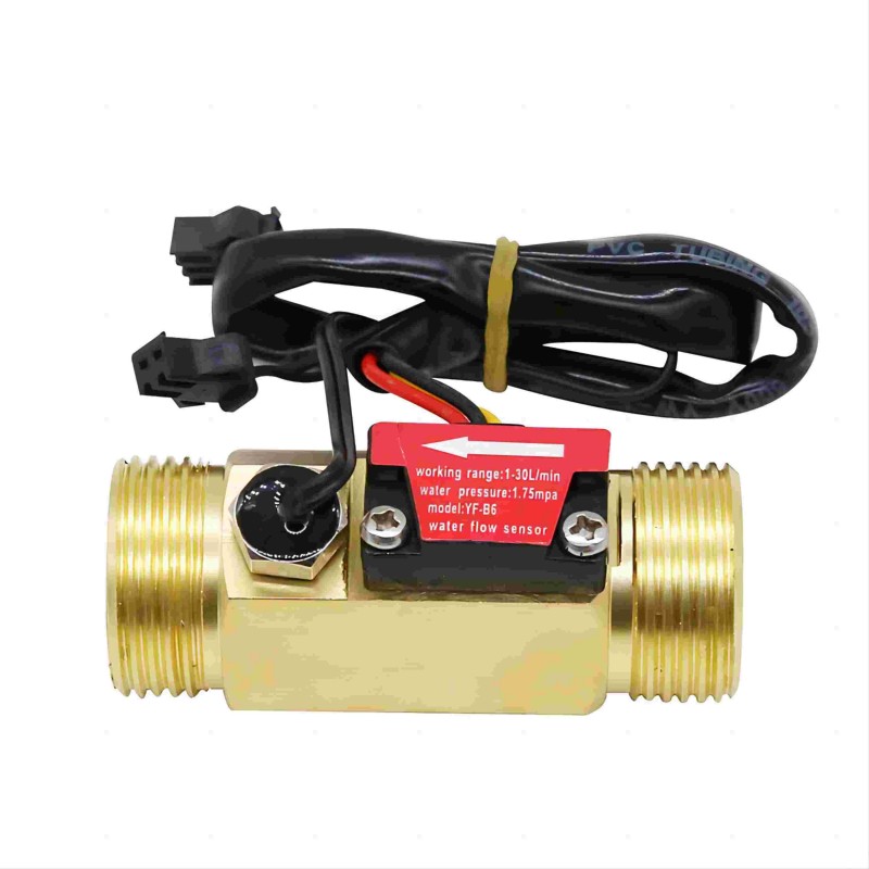 Brass Water Heater Flowmeter 1/2