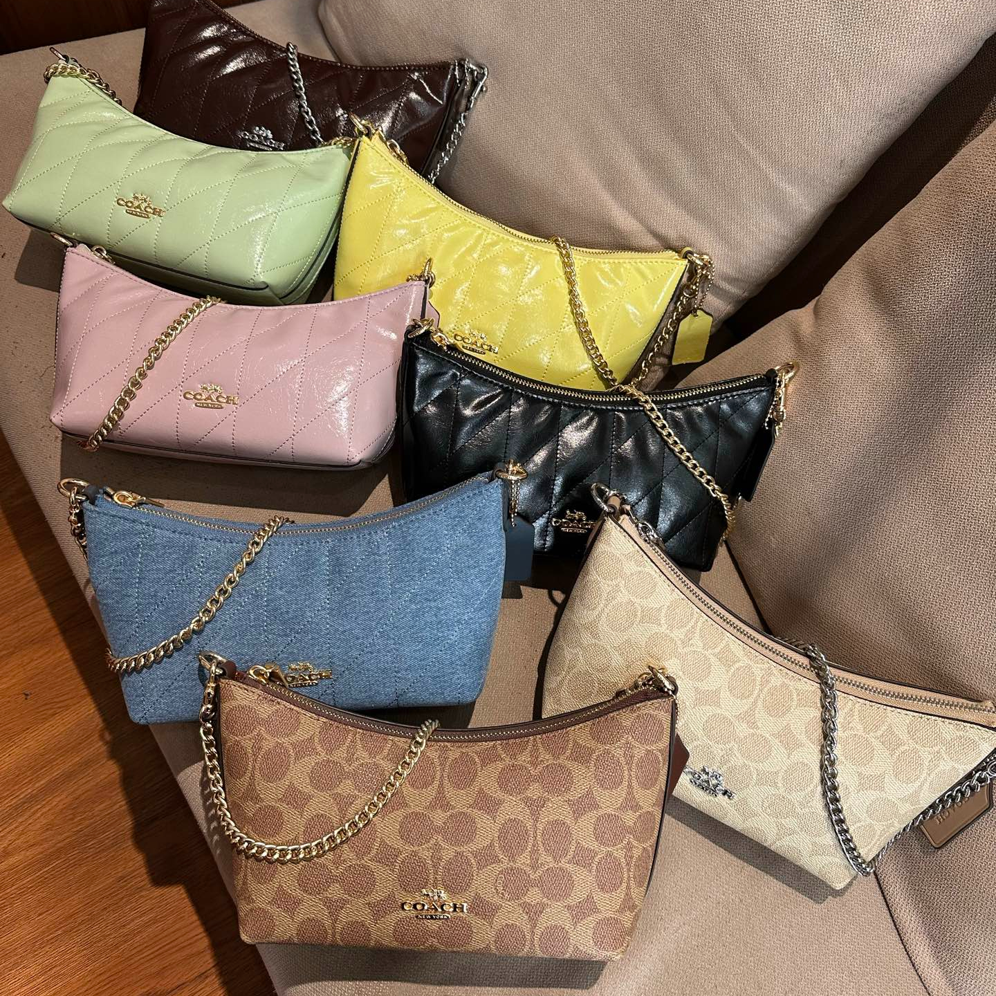 Women Handbag CEK80 CDZ88 CDZ89 Caitlin Chain Shoulder Bag