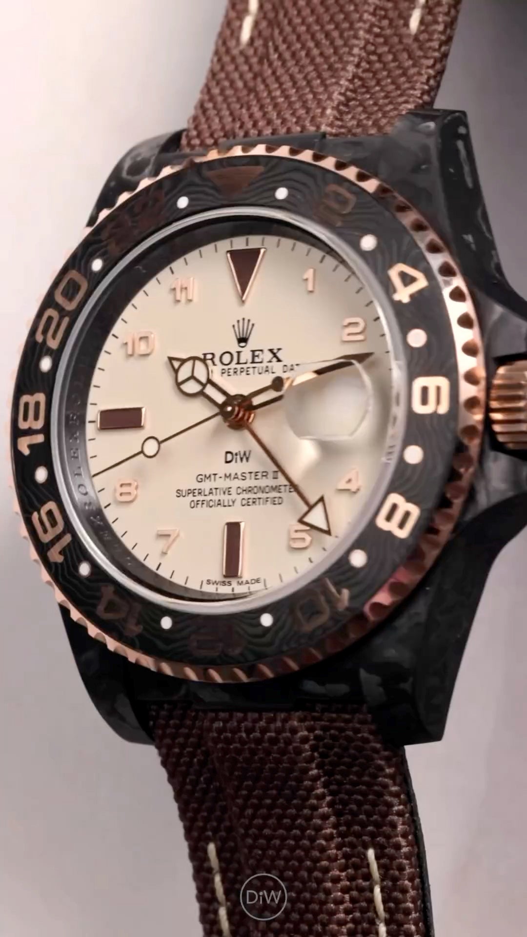 NTPT Carbon DiW Rolex GMT MASTER 2 