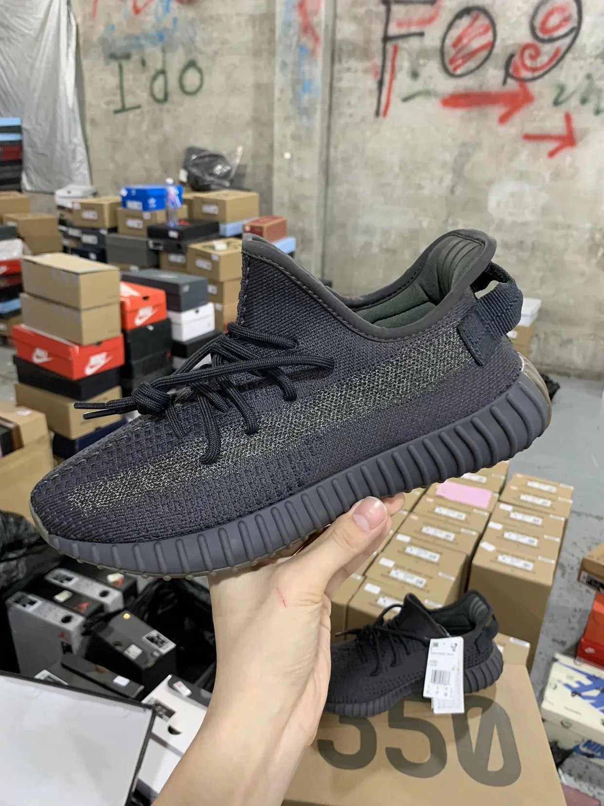 yezzy black women and men same kind